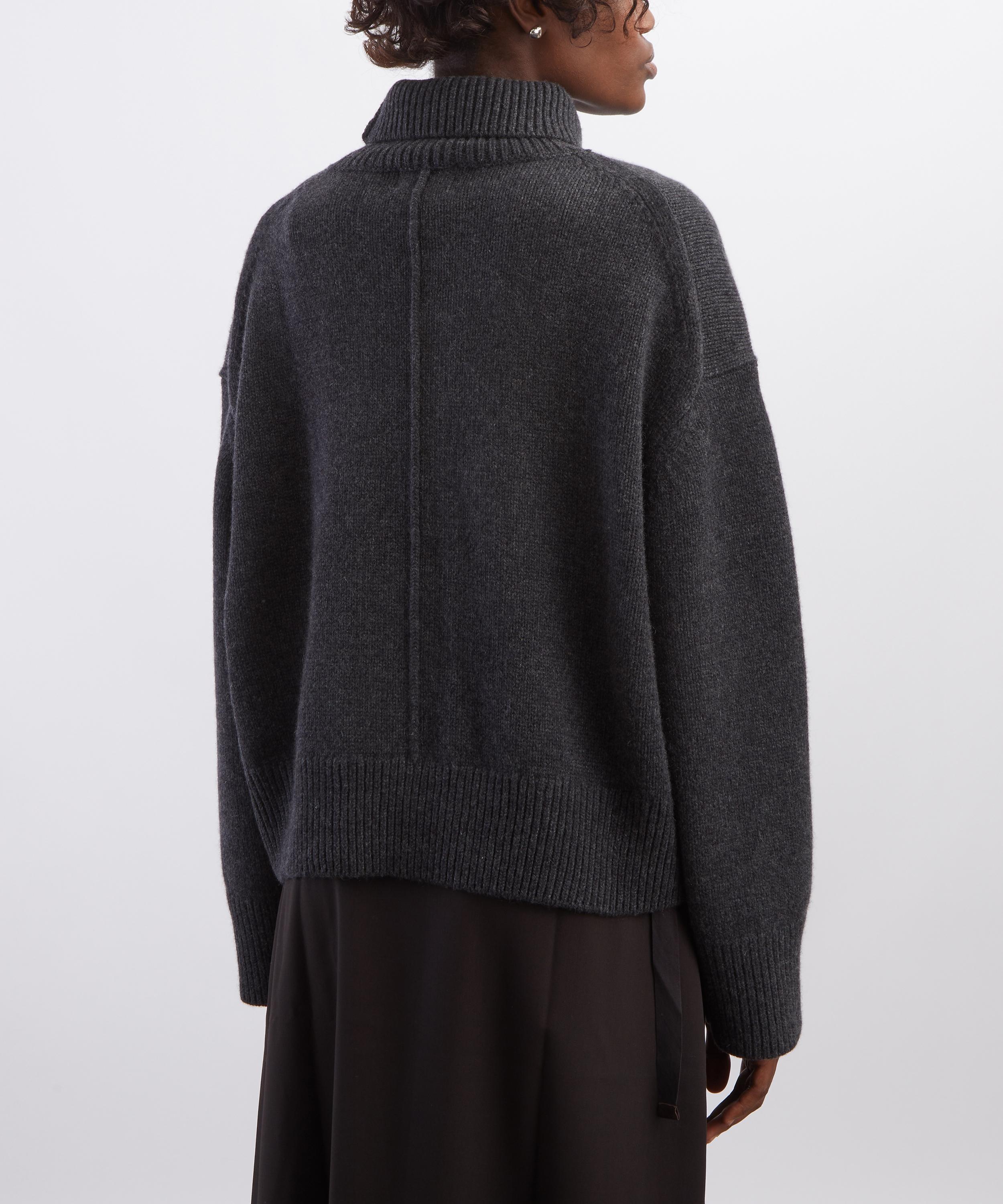 LOULOU DE SAISON - Jonah Dense Cashmere Jumper image number 3