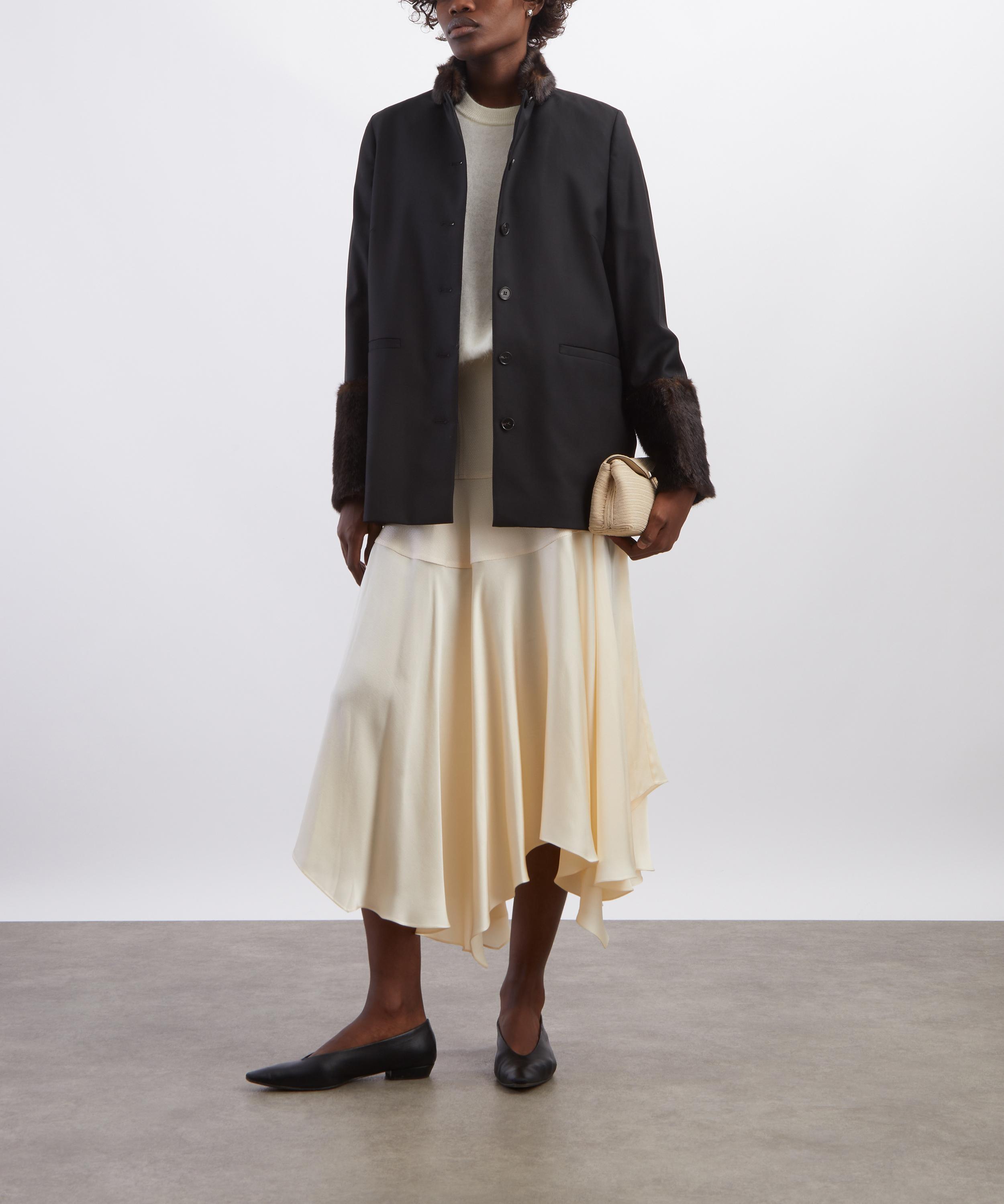 LOULOU DE SAISON - Goa Virgin Wool Fur-Trimmed Jacket image number 1