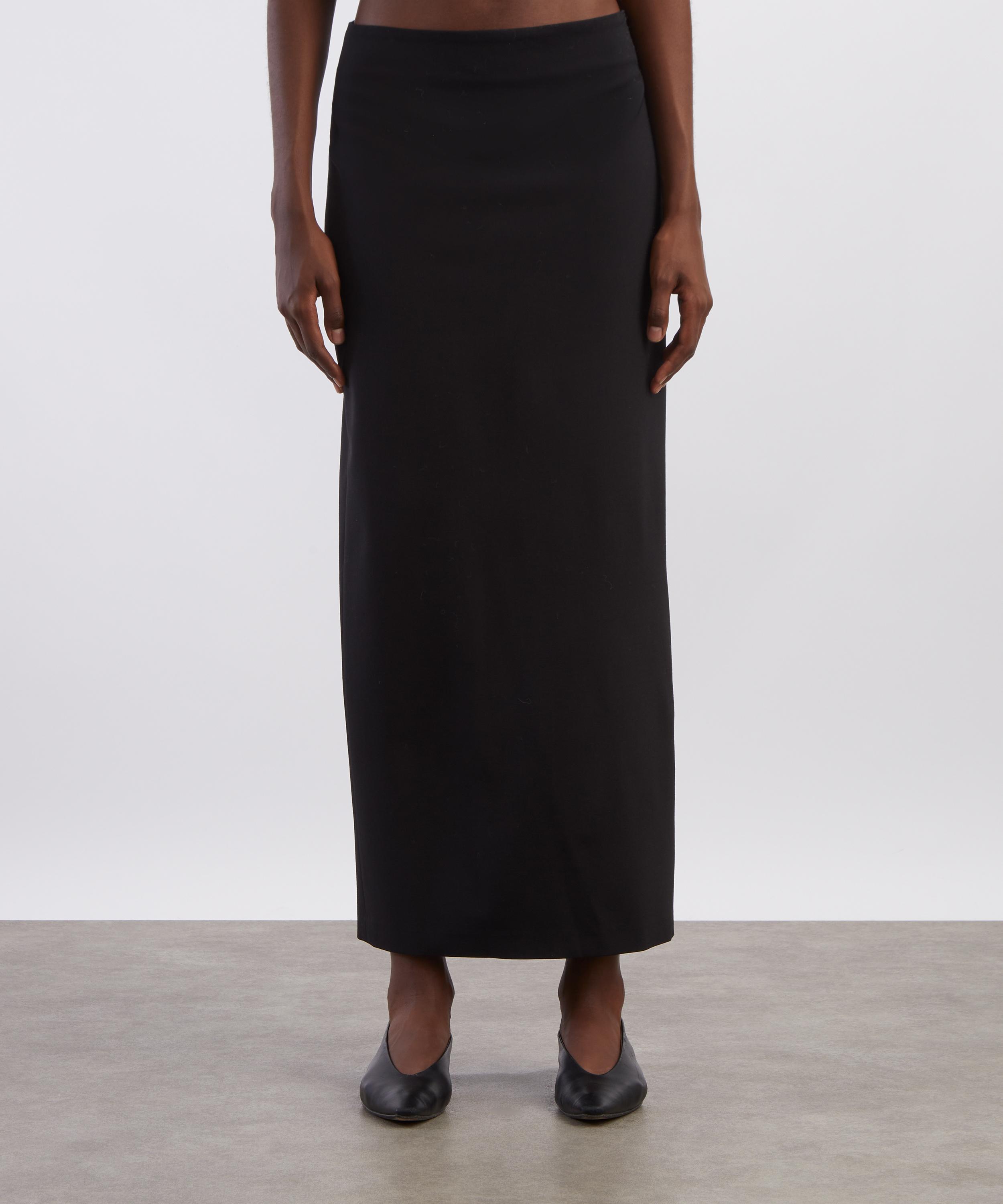 LOULOU DE SAISON - Samos Grain de Poudre Maxi Skirt image number 2