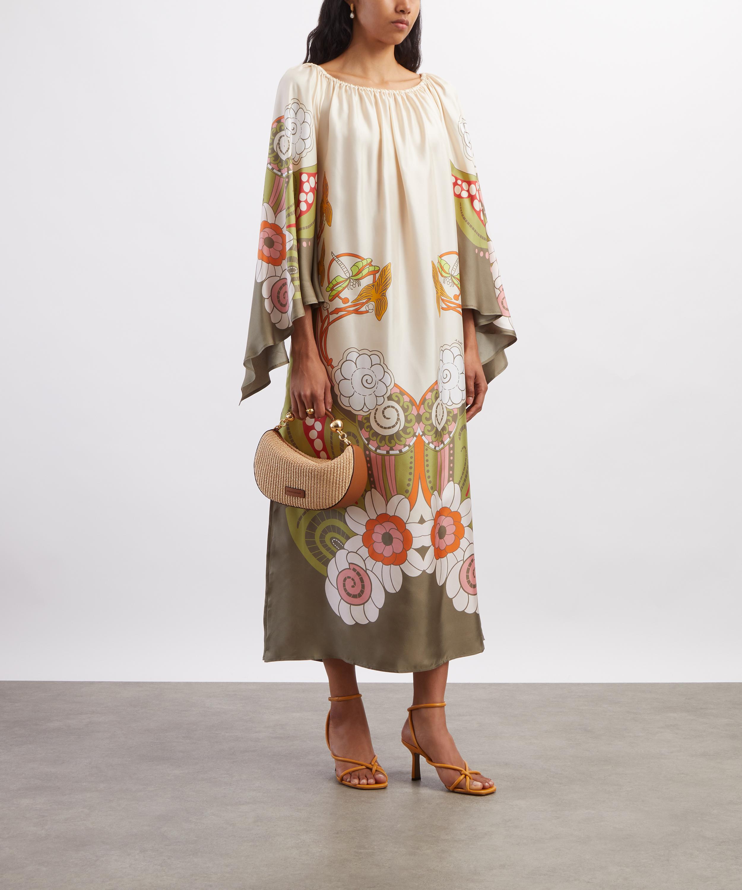 La DoubleJ - Goddess Ambrosia Silk Twill Dress image number 1