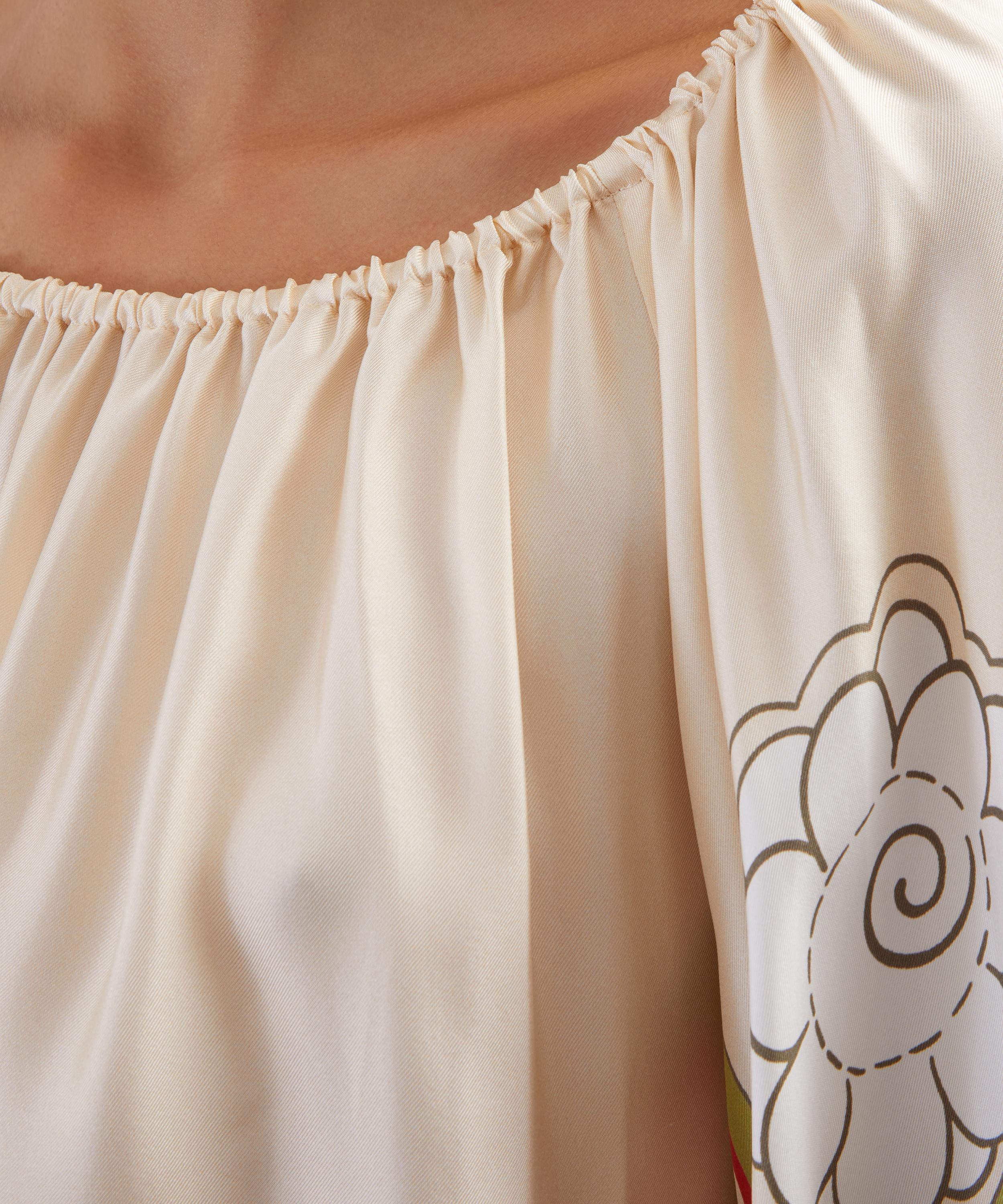 La DoubleJ - Goddess Ambrosia Silk Twill Dress image number 4
