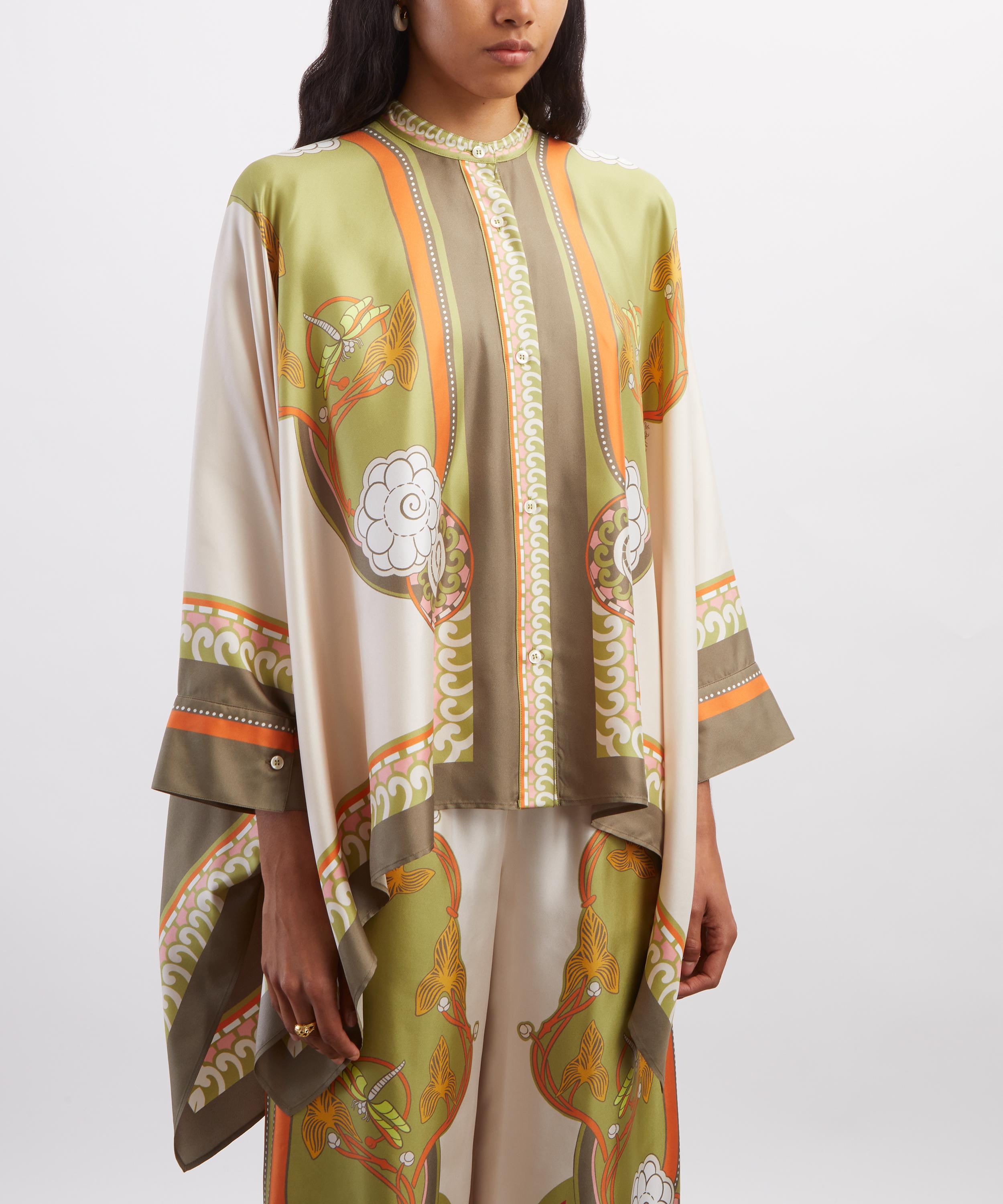 La DoubleJ - Foulard Ambrosia Silk Twill Shirt image number 2