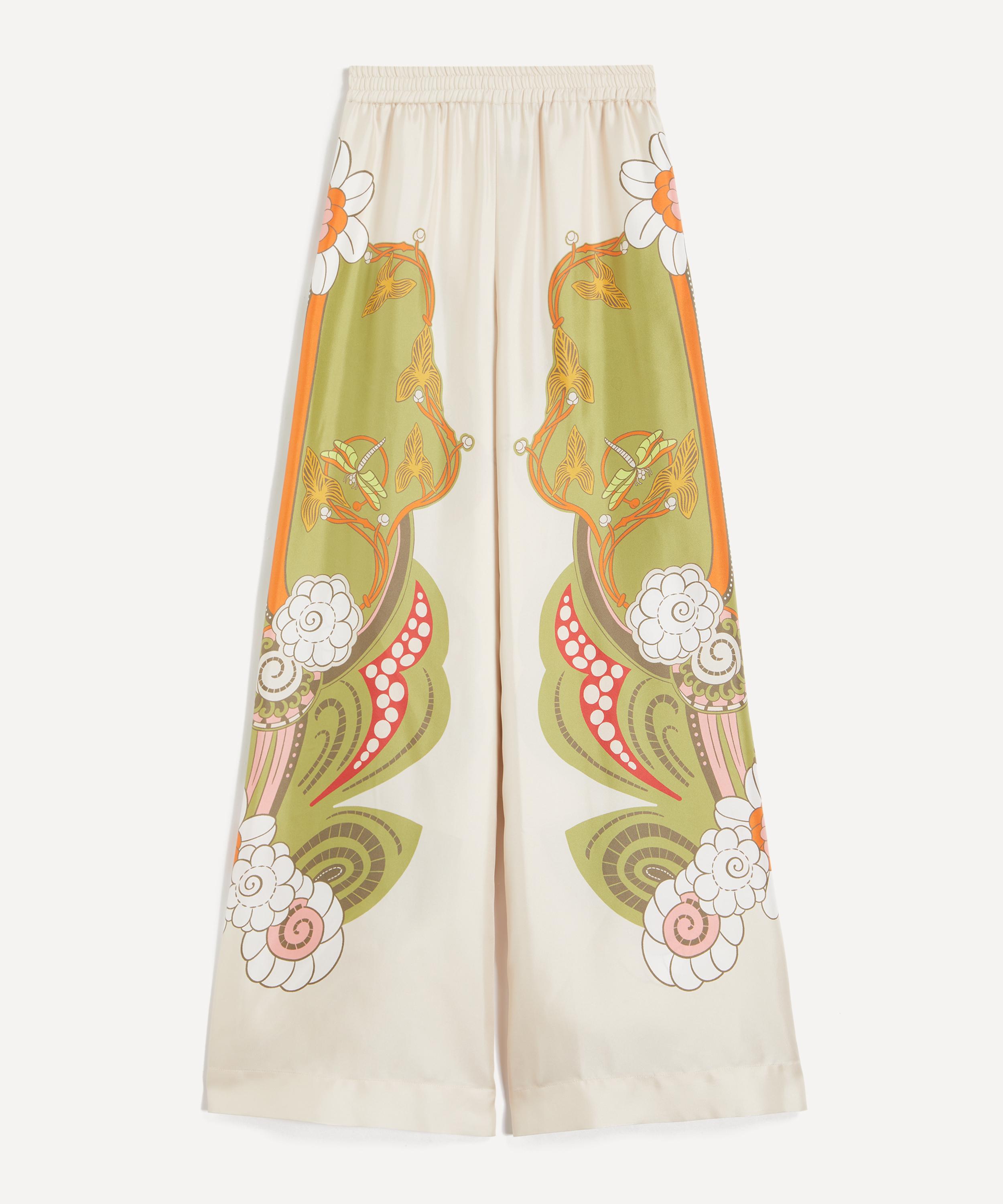 La DoubleJ - Palazzo Ambrosia Silk Twill Trousers