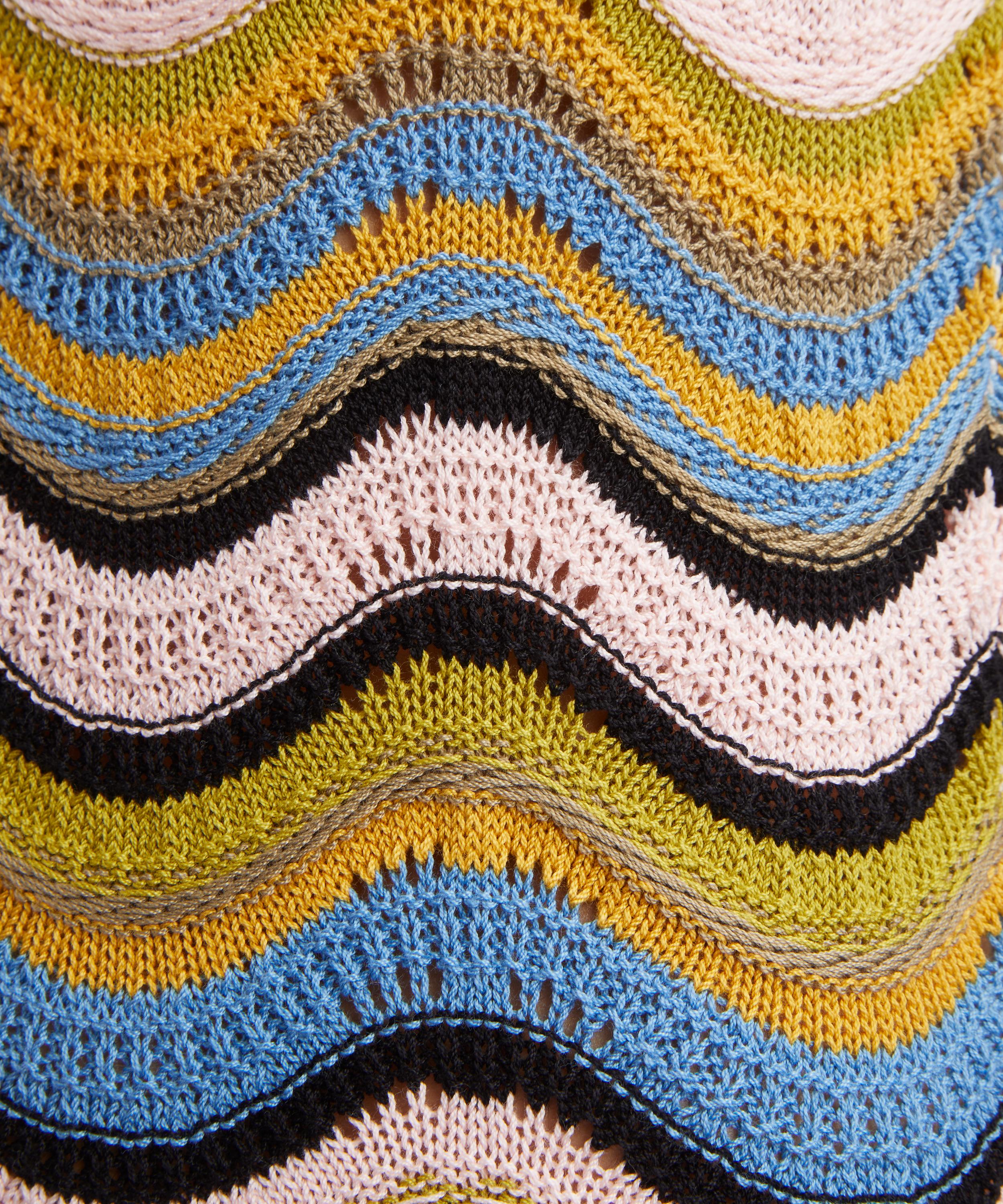 La DoubleJ - Chevron Knitted Sundress image number 4