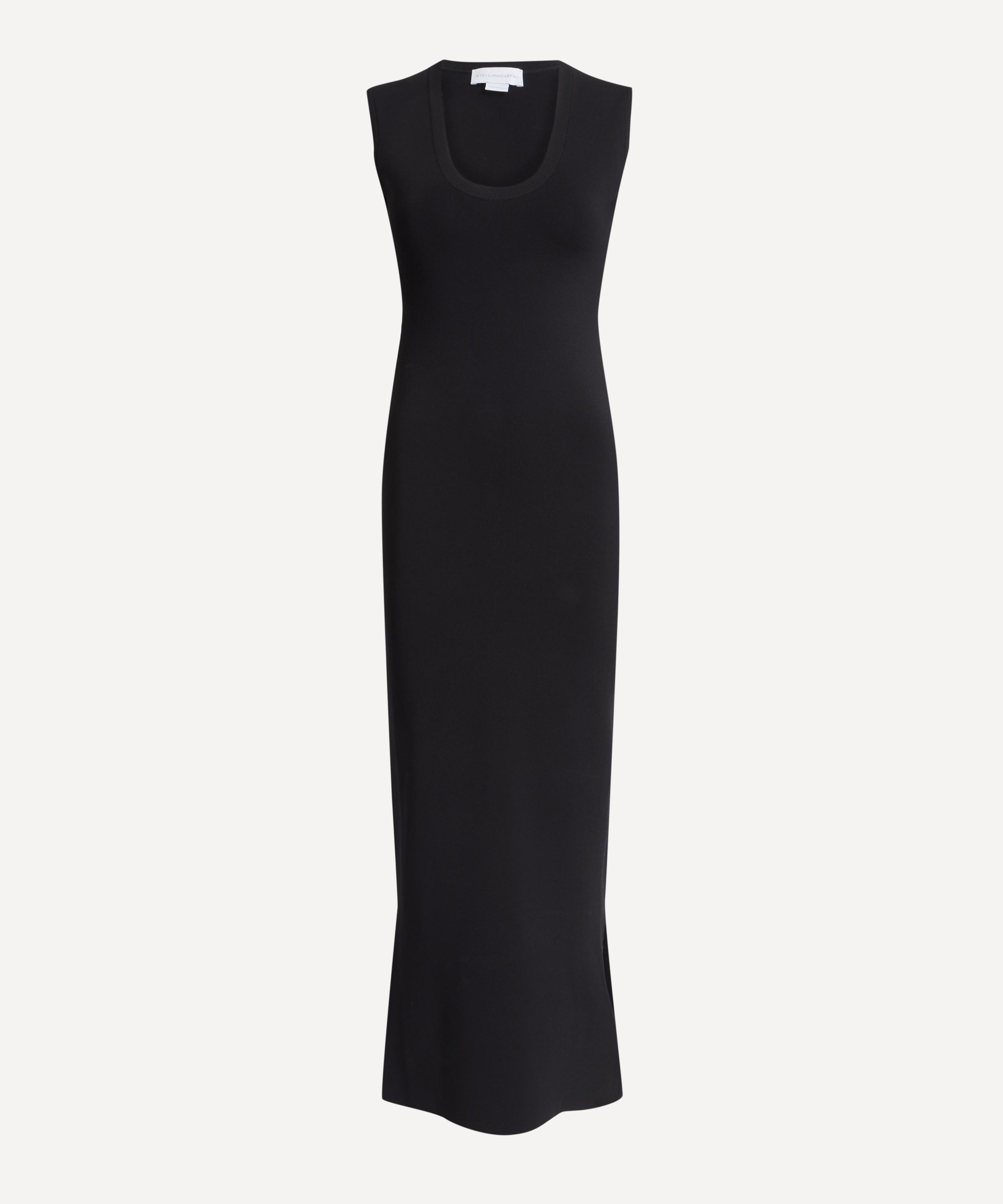 Stella McCartney - Compact Knit Maxi Dress in Black