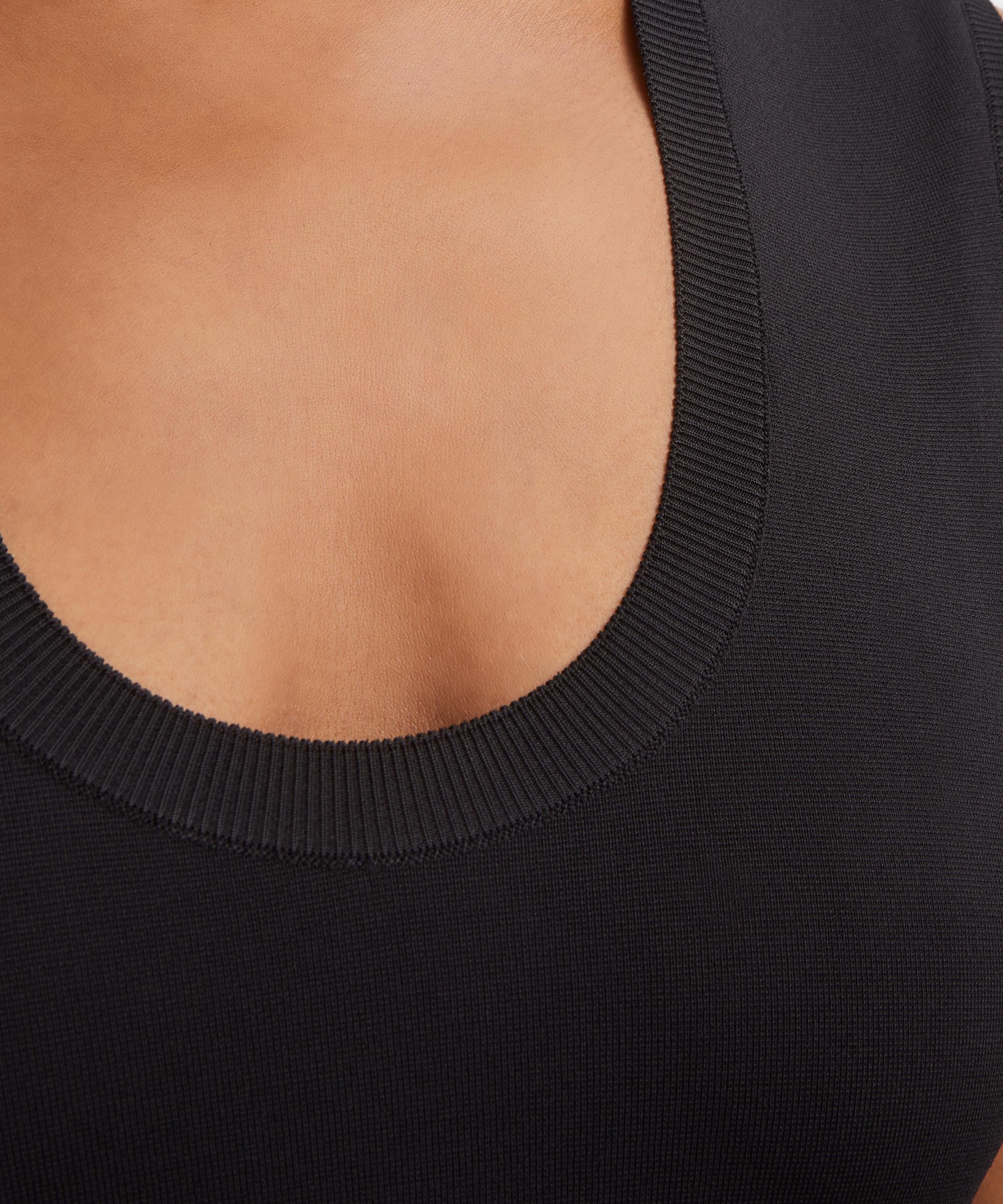 Stella McCartney - Compact Knit Maxi Dress in Black image number 4