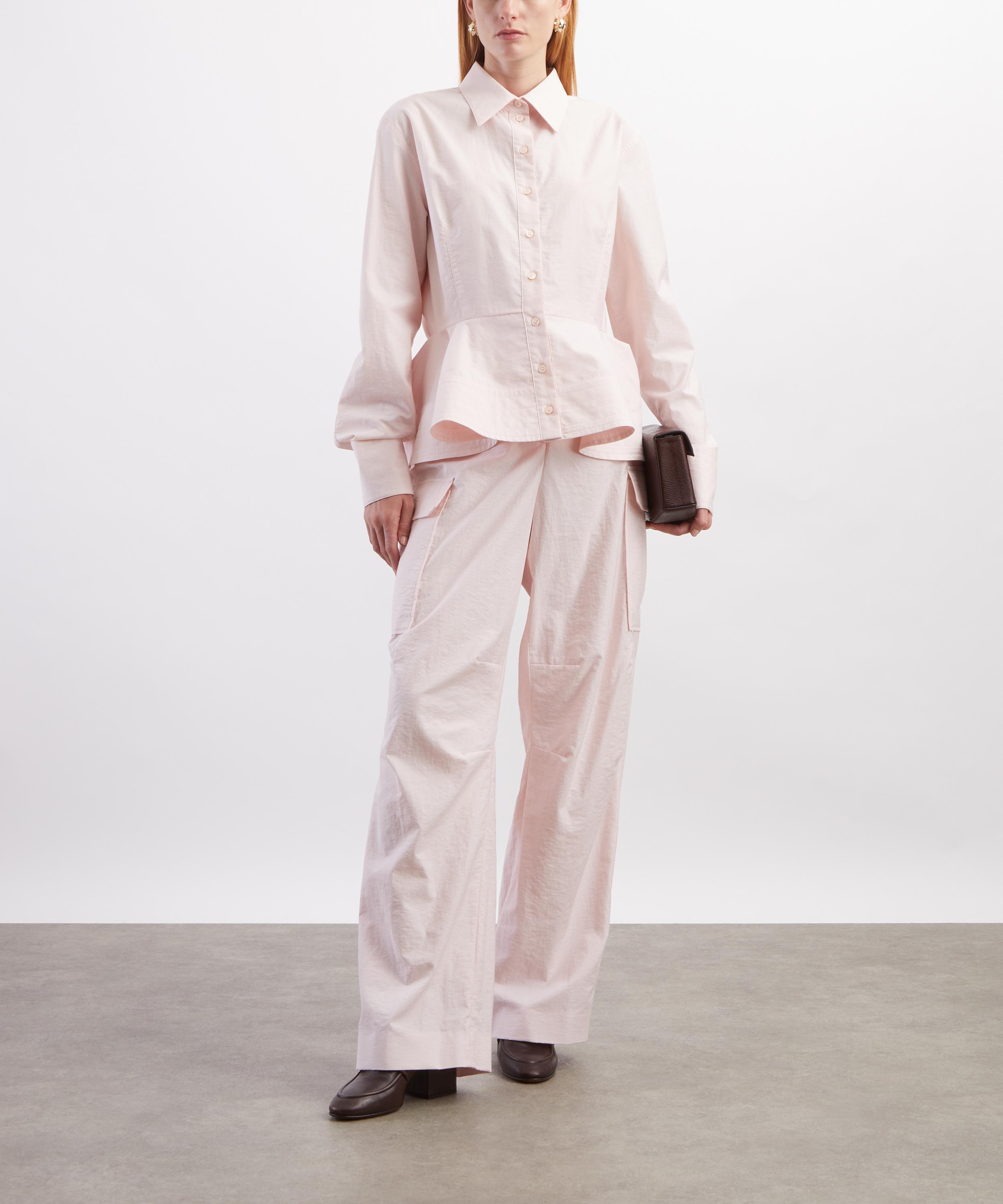 Stella McCartney - Pink Peplum Shirt image number 1