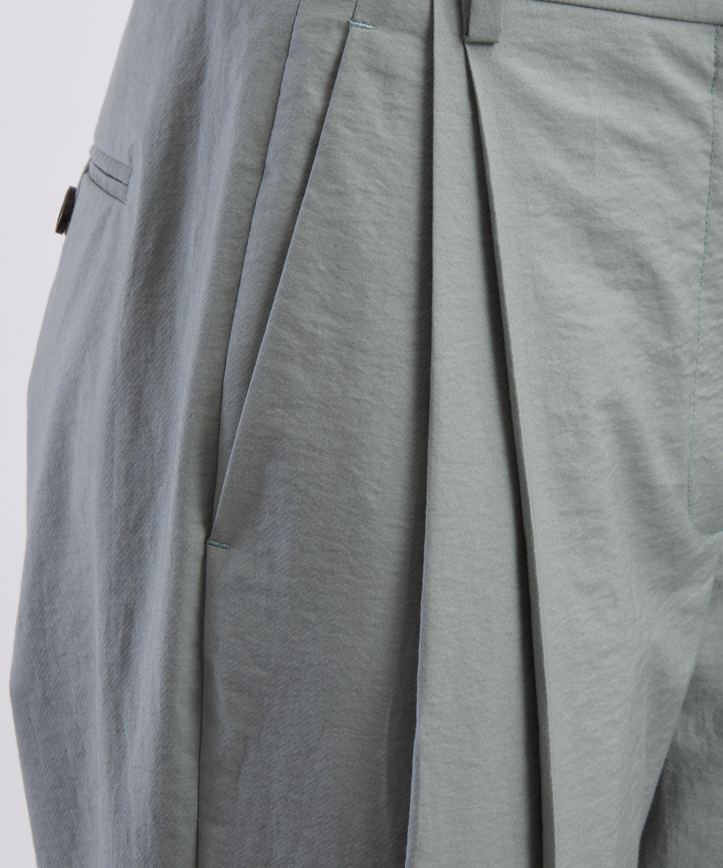 Stella McCartney - Steel Pleated Straight-Leg Trousers image number 4
