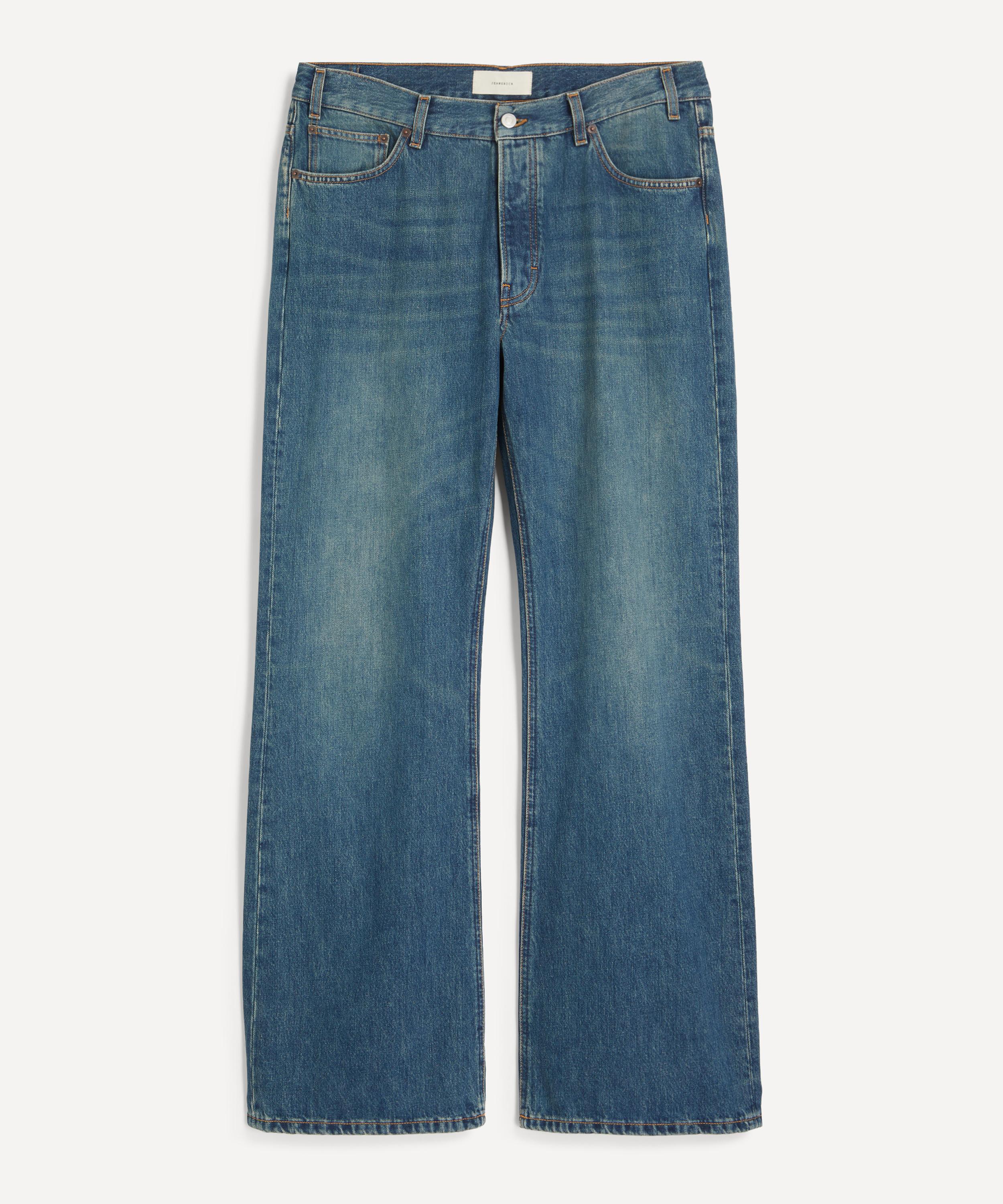JEANERICA - Appia Bootcut Jeans in Tinta Verde