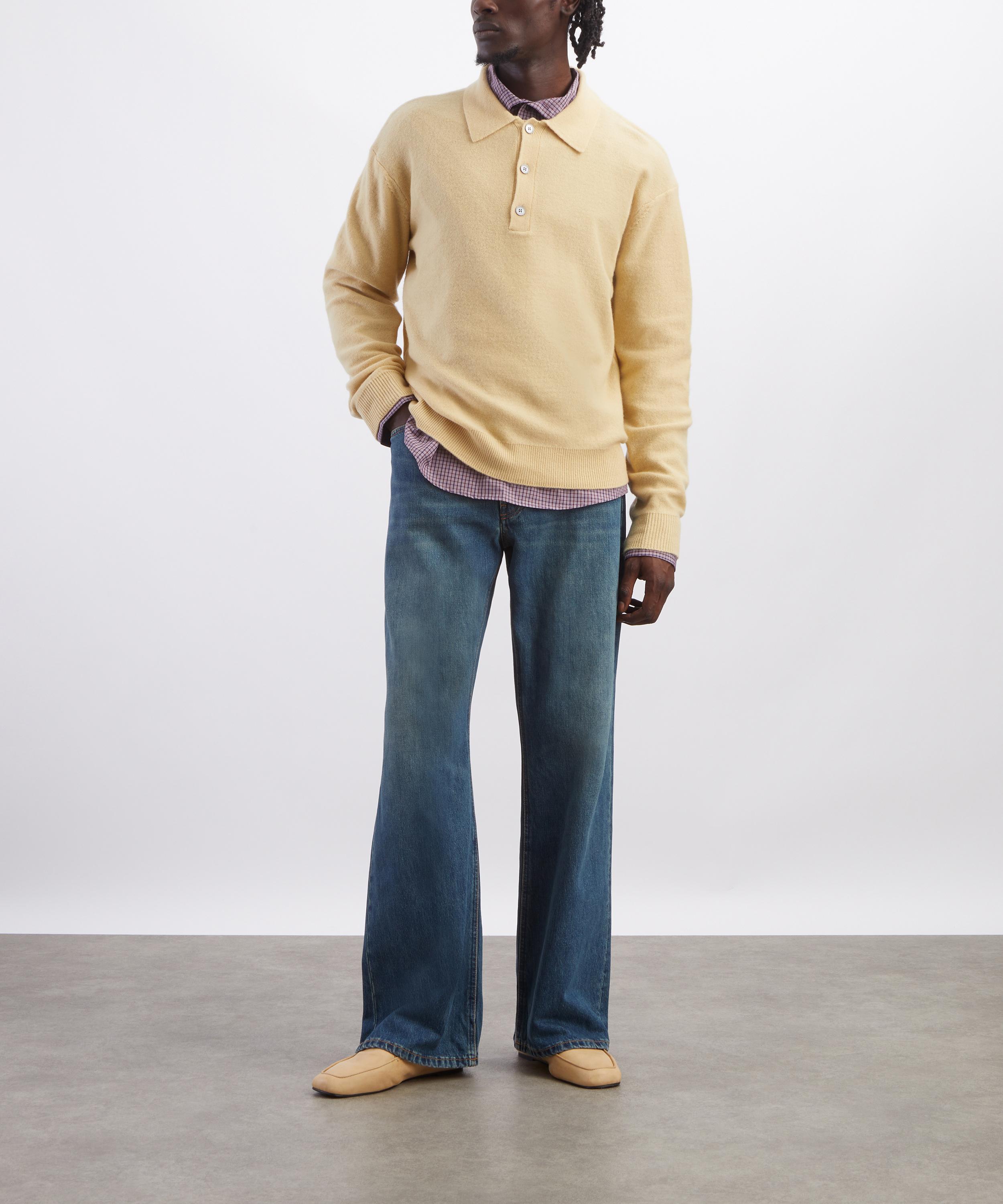 JEANERICA - Appia Bootcut Jeans in Tinta Verde image number 1
