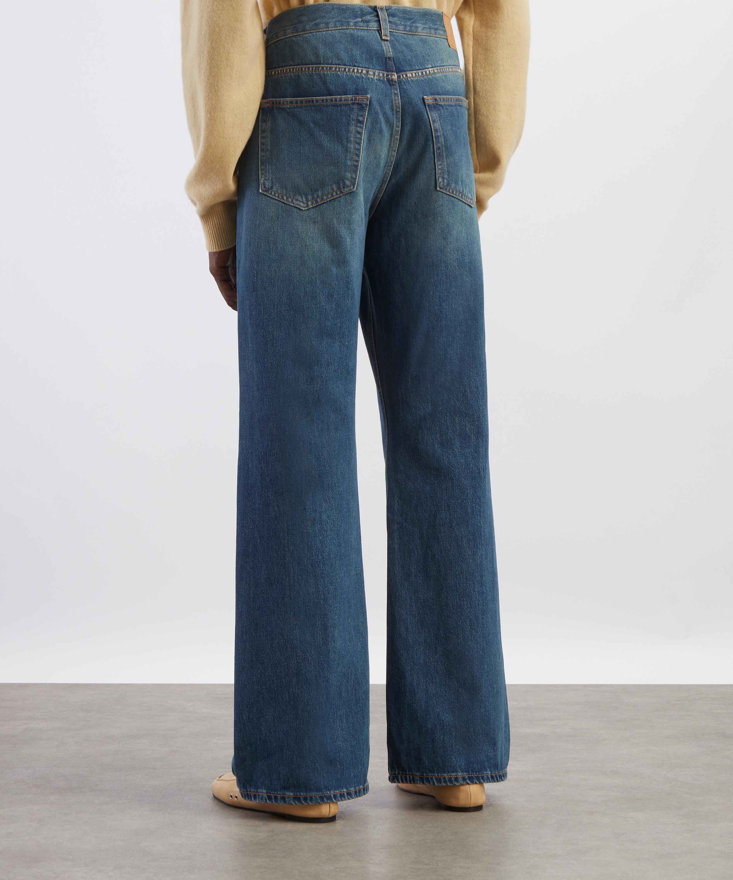 JEANERICA - Appia Bootcut Jeans in Tinta Verde image number 3