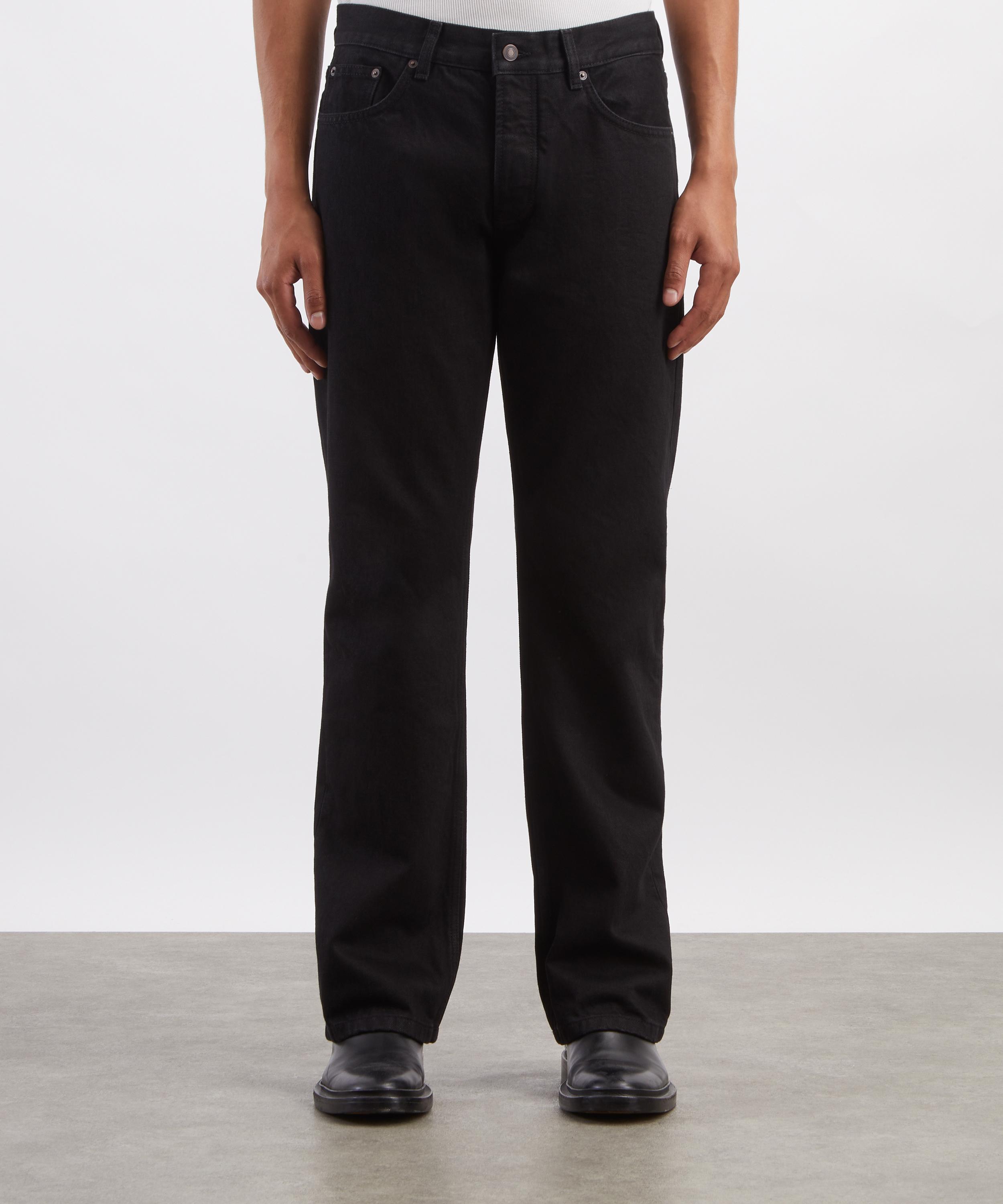JEANERICA - Arrow Straight-Leg Jeans in Black Rinse image number 2