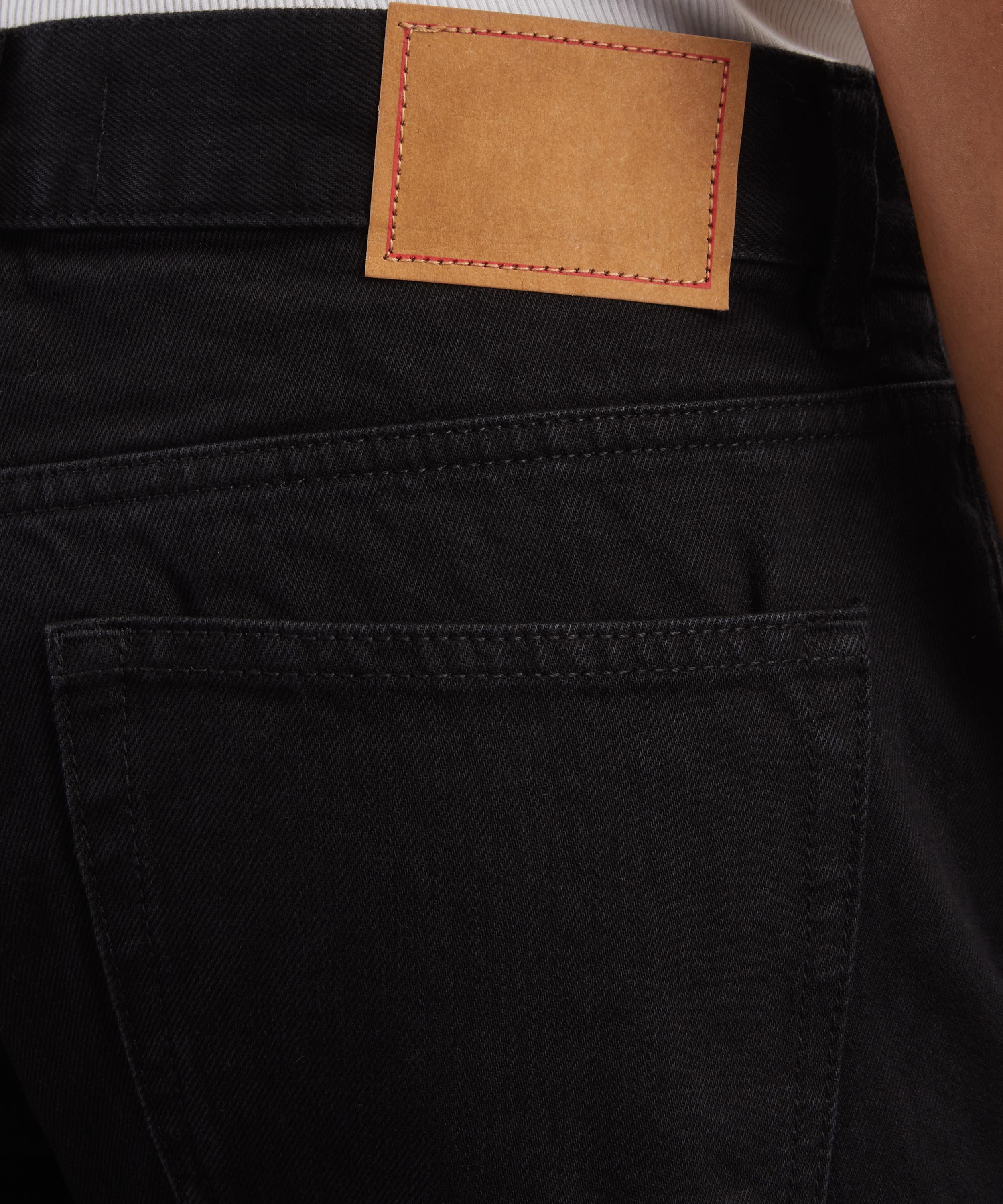 JEANERICA - Arrow Straight-Leg Jeans in Black Rinse image number 4