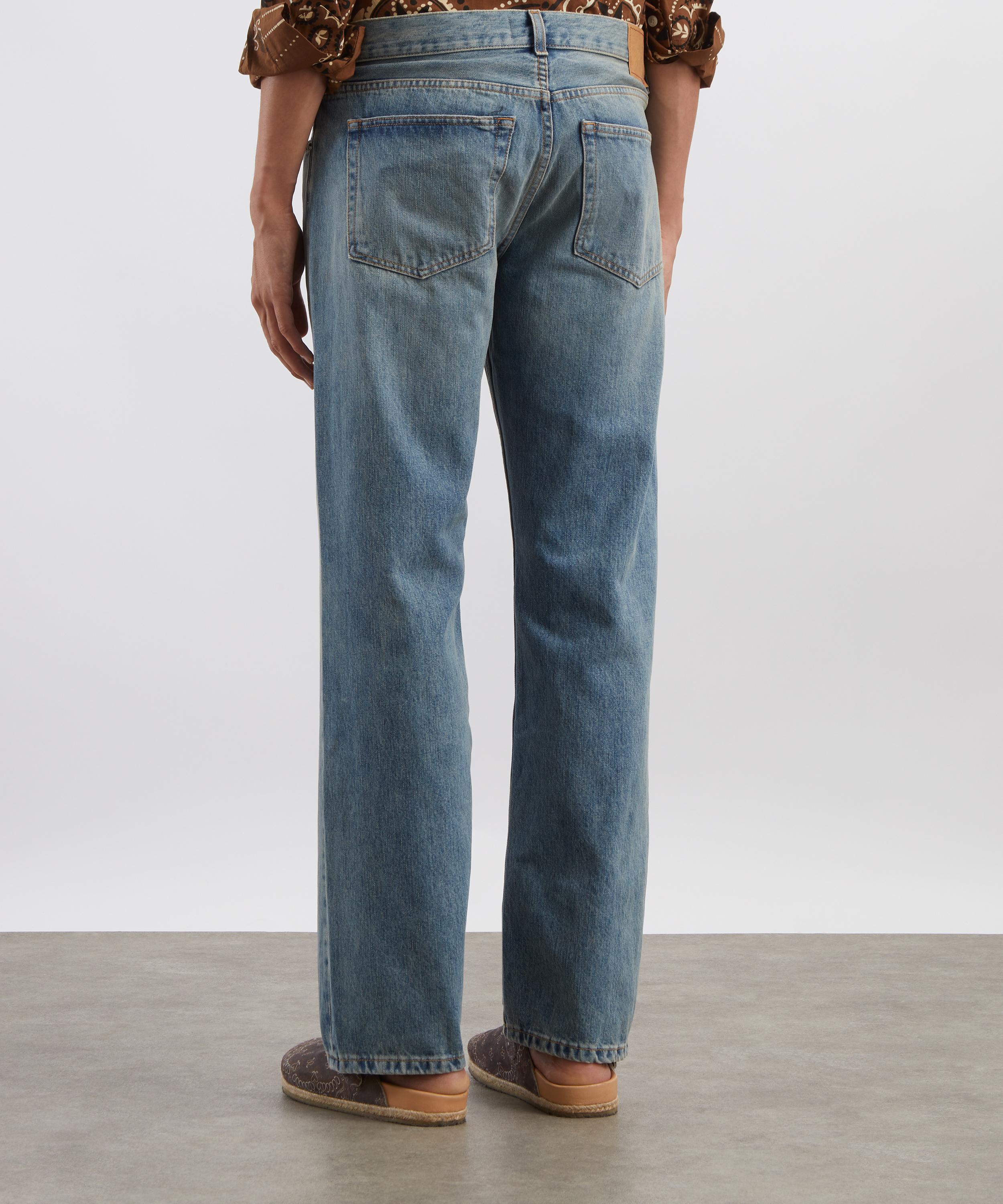 JEANERICA - Arrow Straight-Leg Jeans in Light Fresco image number 3