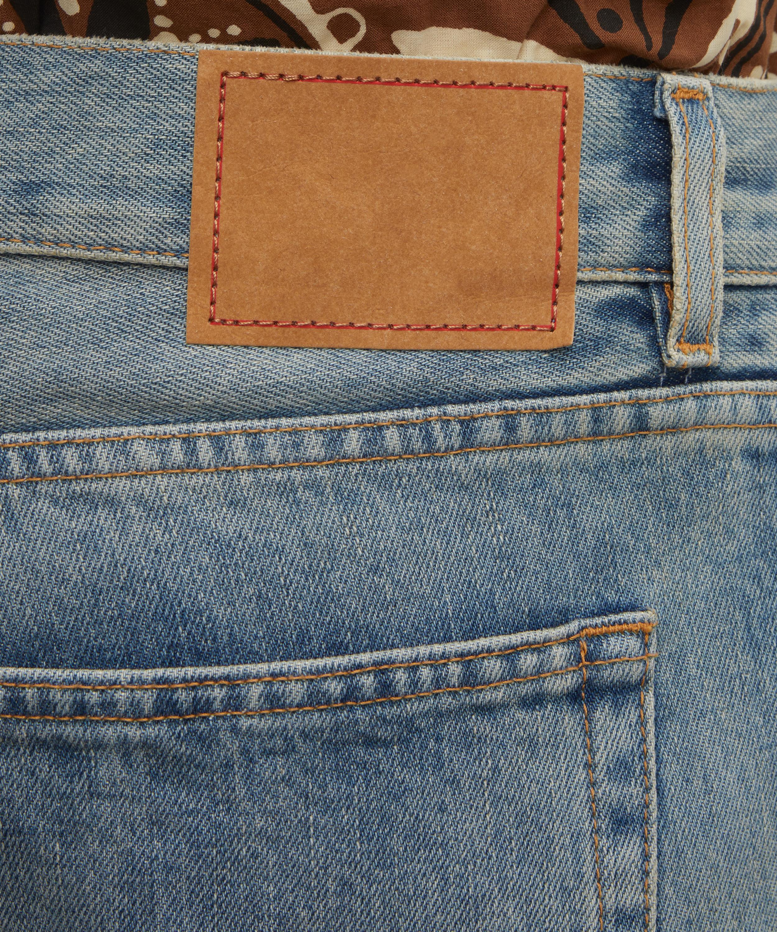 JEANERICA - Arrow Straight-Leg Jeans in Light Fresco image number 4