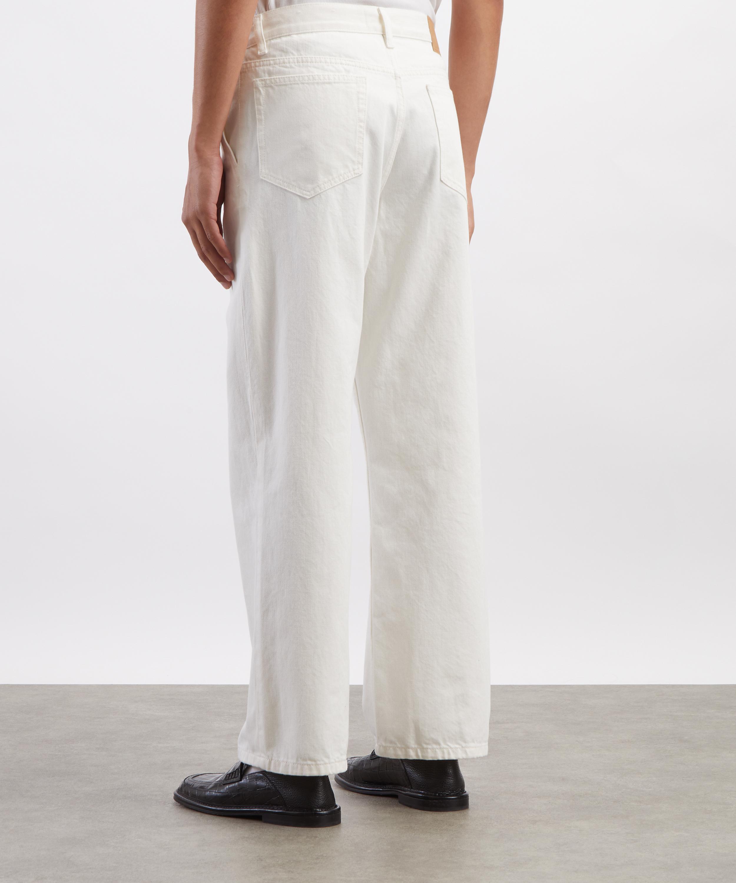 JEANERICA - Genua Chino Jeans in Natural White image number 3