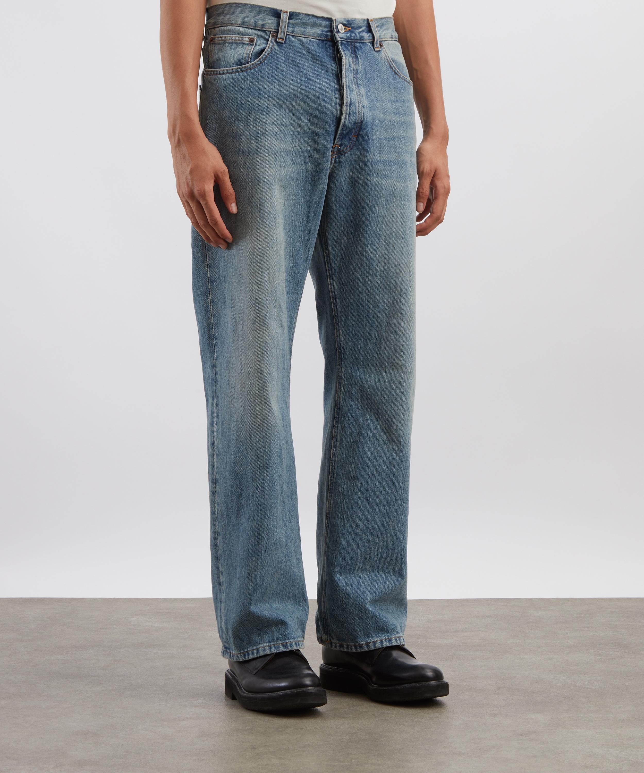 JEANERICA - Vega Wide Straight-Leg Jeans in Light Fresco image number 2