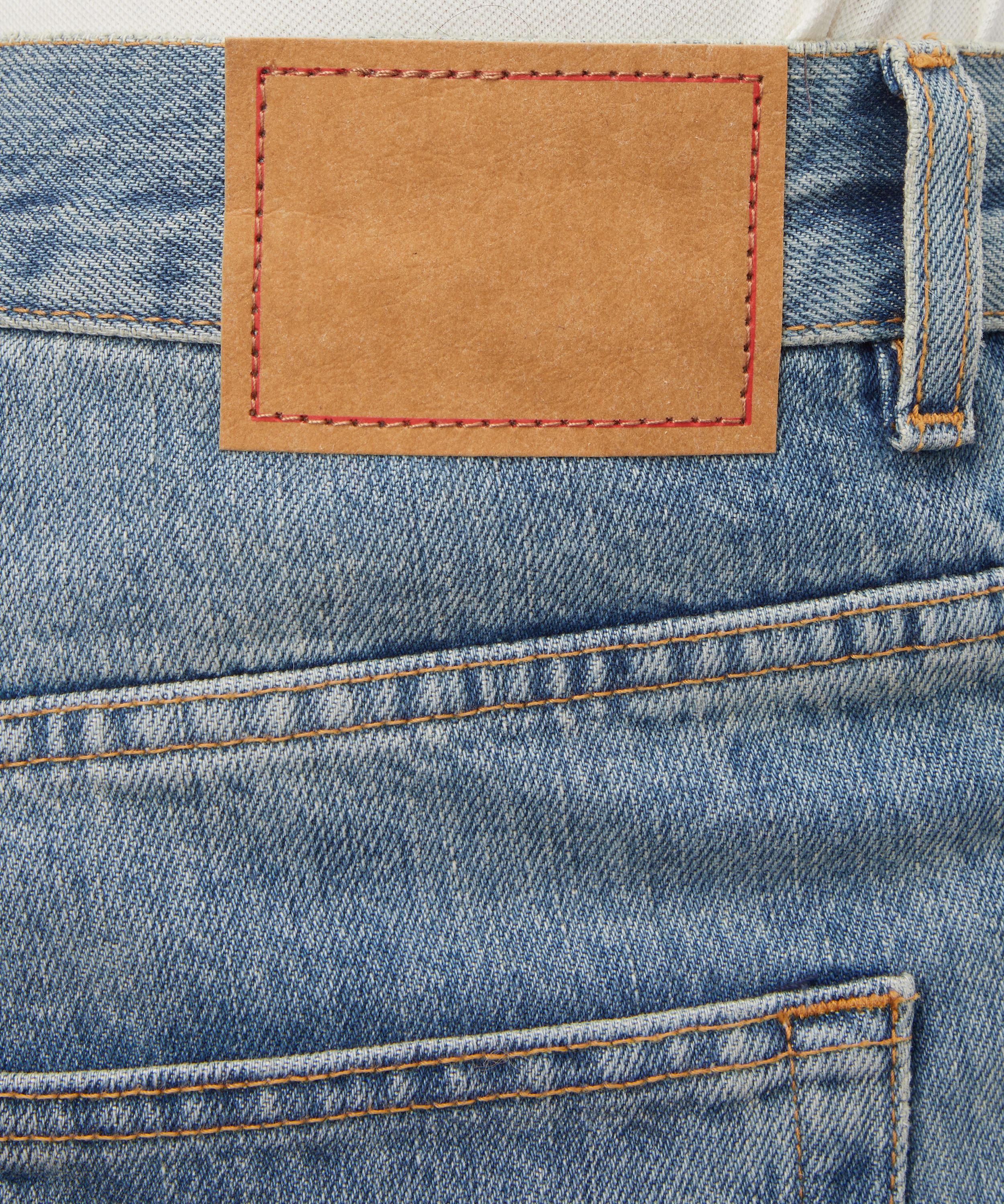 JEANERICA - Vega Wide Straight-Leg Jeans in Light Fresco image number 4