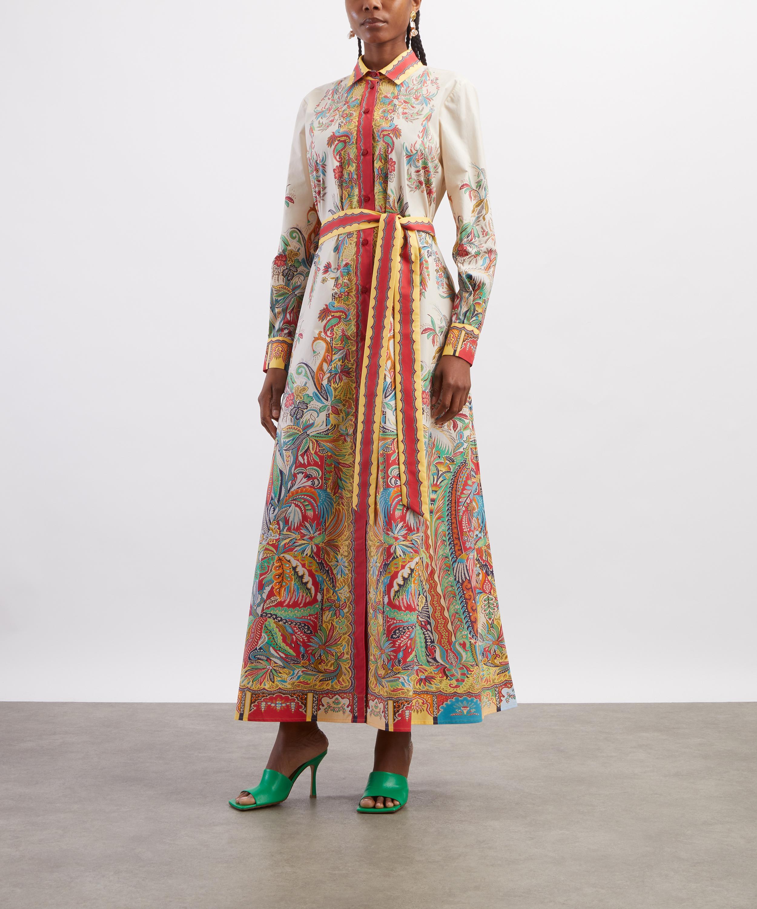 Etro - Paisley Long Shirt Dress image number 2