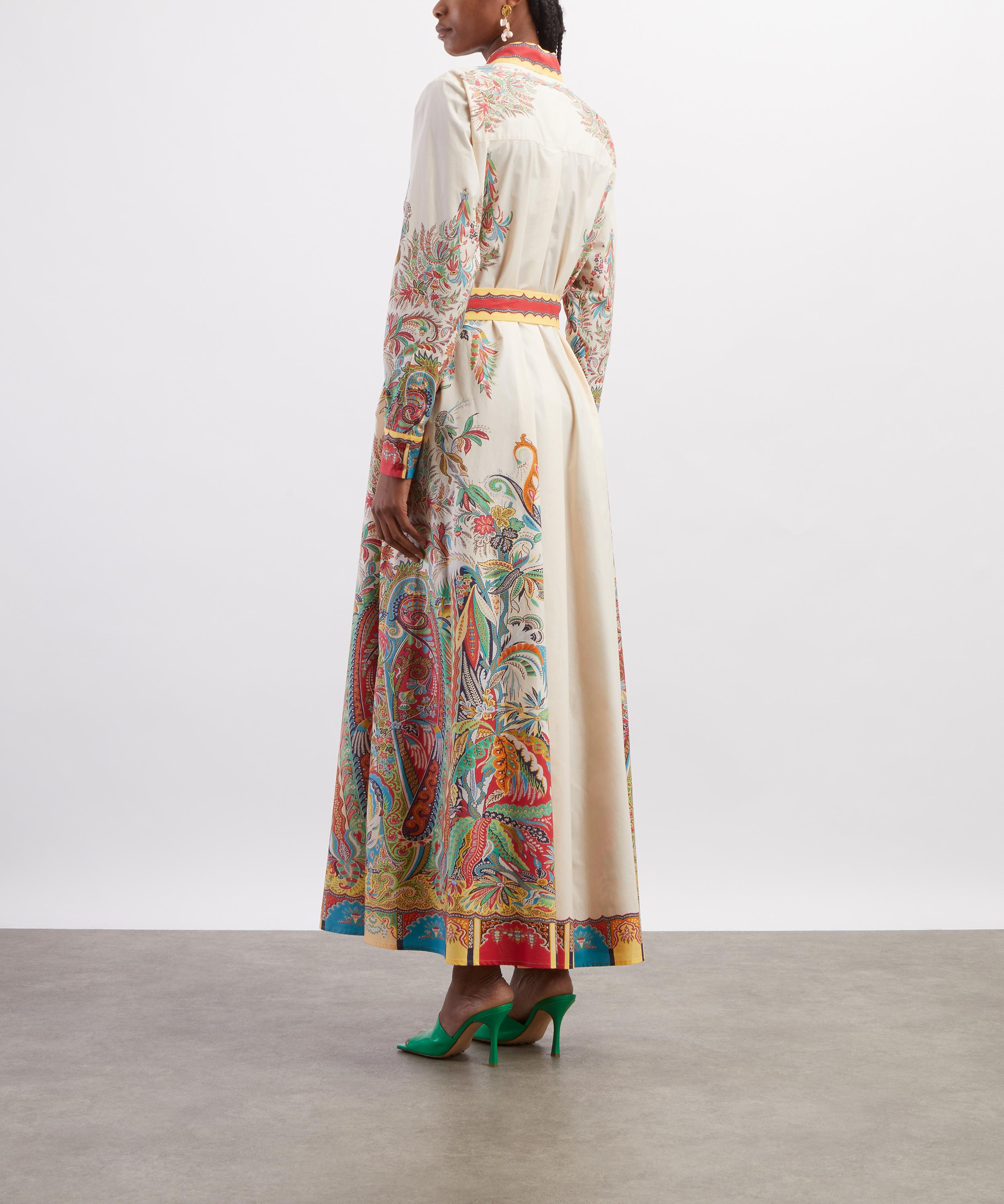 Etro - Paisley Long Shirt Dress image number 3
