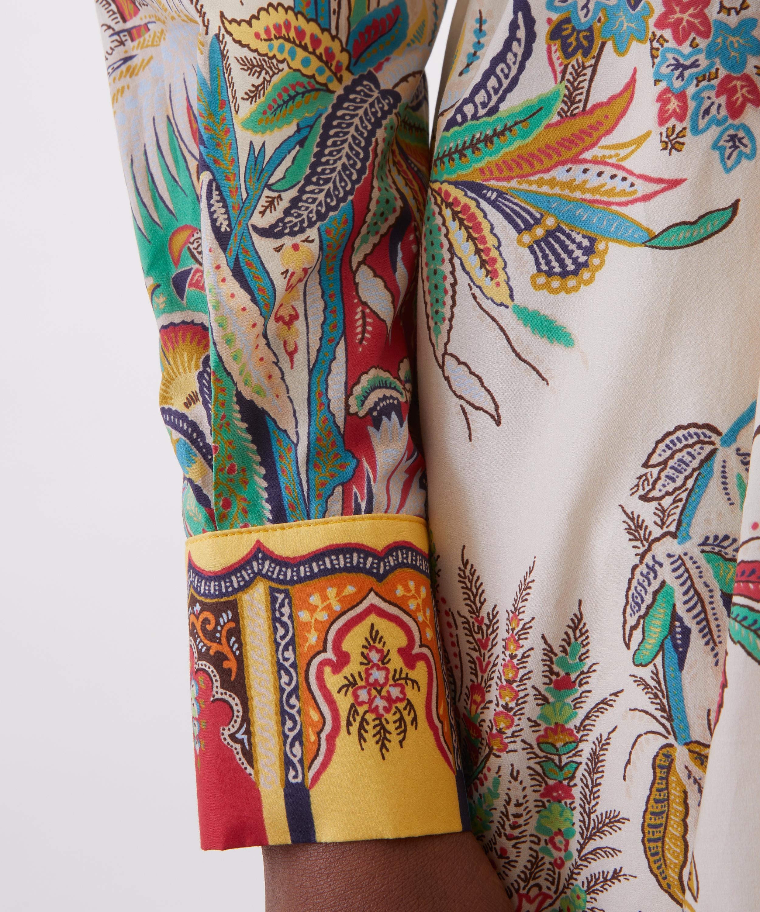 Etro - Paisley Long Shirt Dress image number 4
