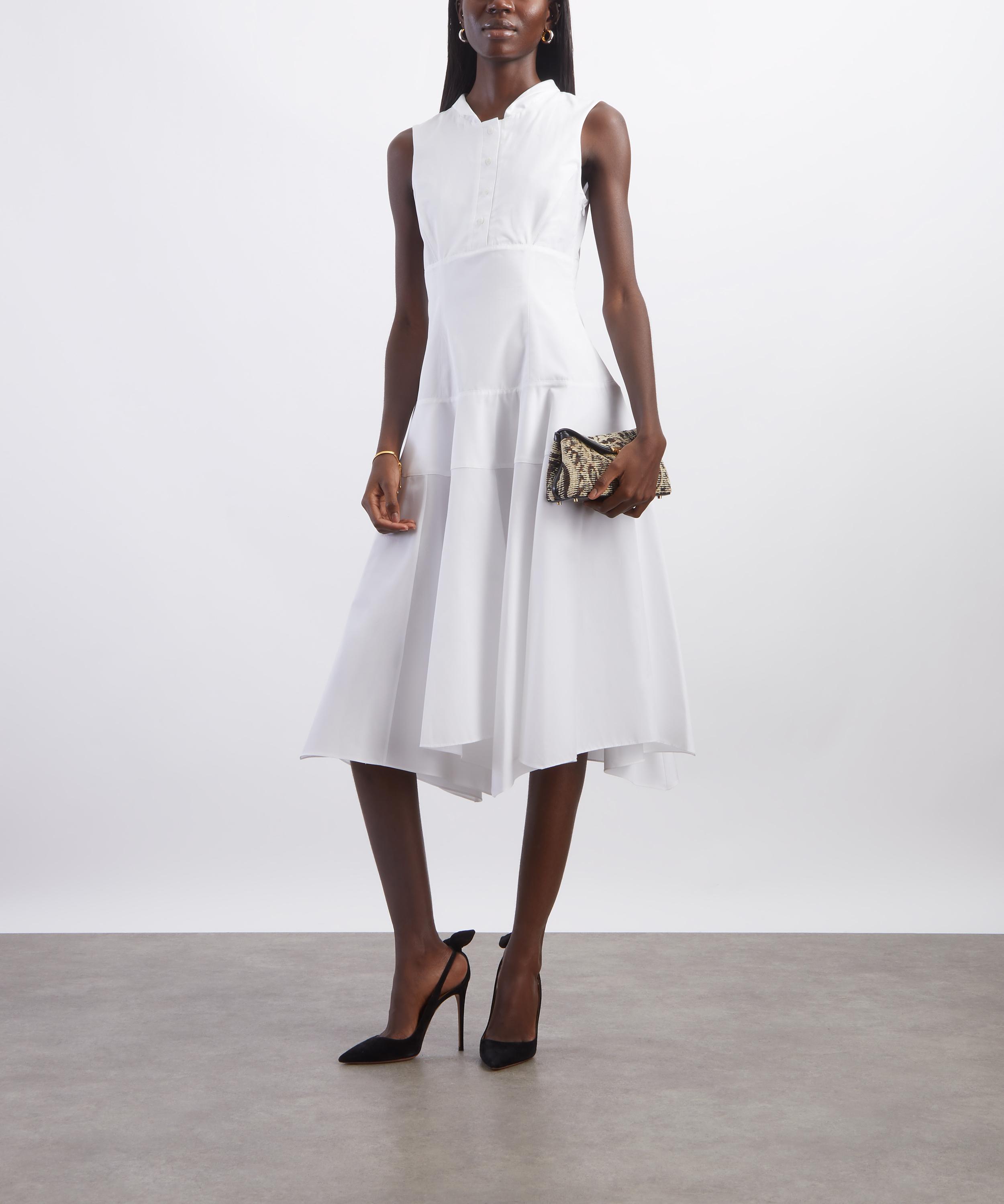 Liberowe - Kenton Collar Cotton Midi Dress image number 1