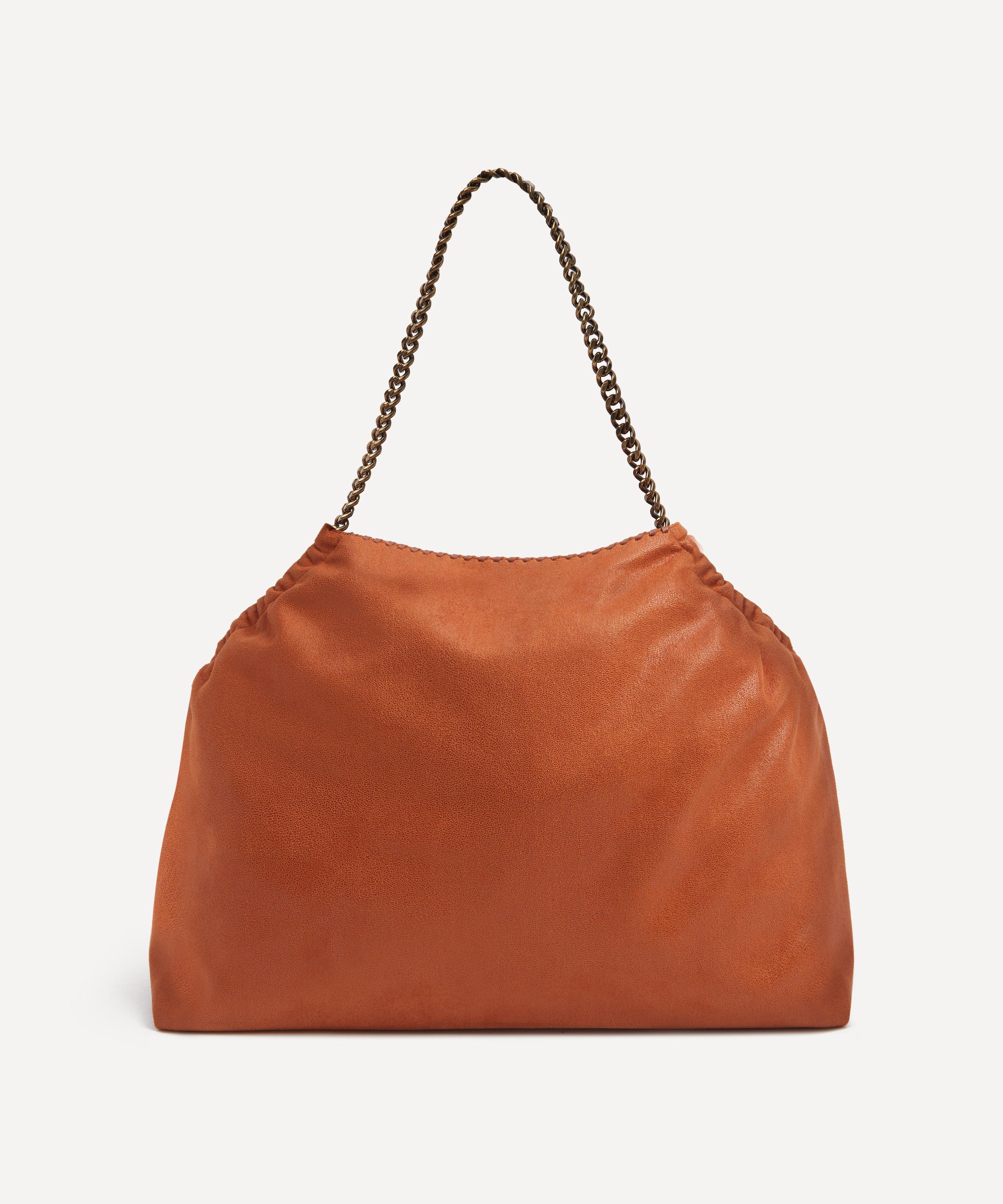 Stella McCartney - Falabella Drawstring Tangerine Tote Bag image number 3