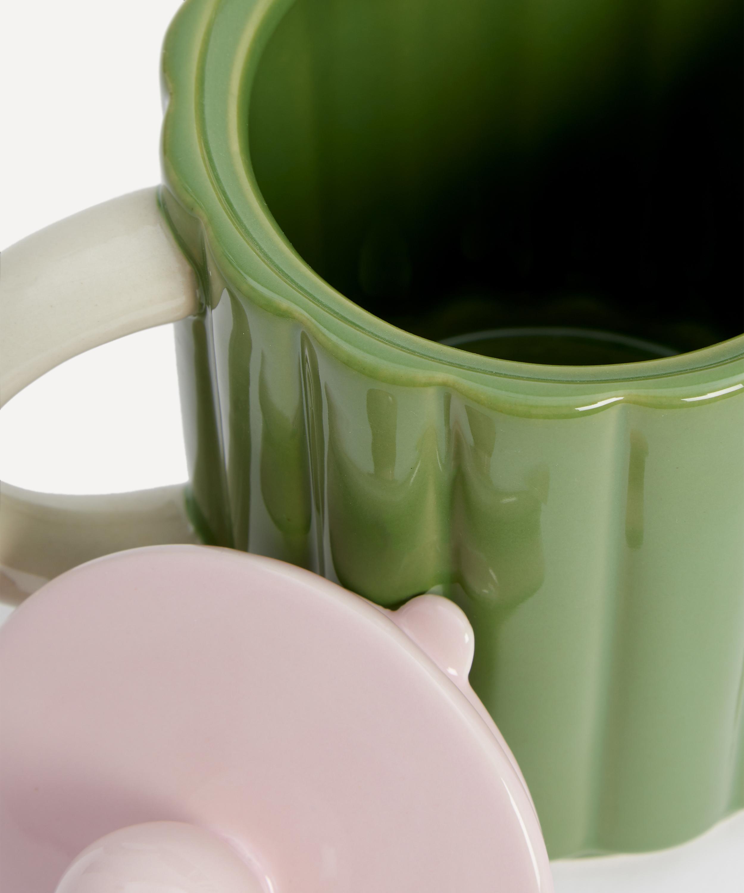 &Klevering - Green Tube Teapot image number 4