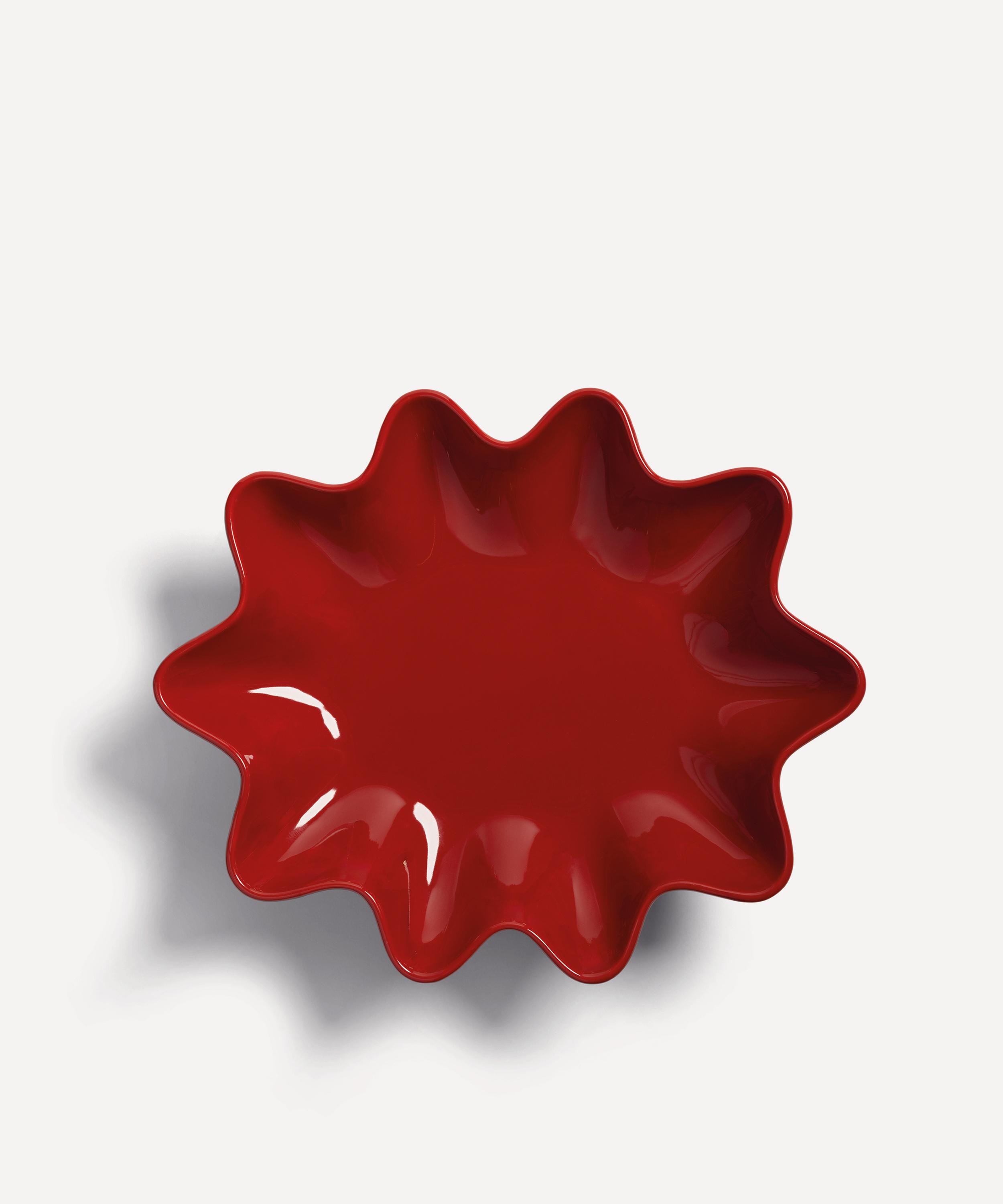 &Klevering - Burgundy Oval Sun Bowl image number 2