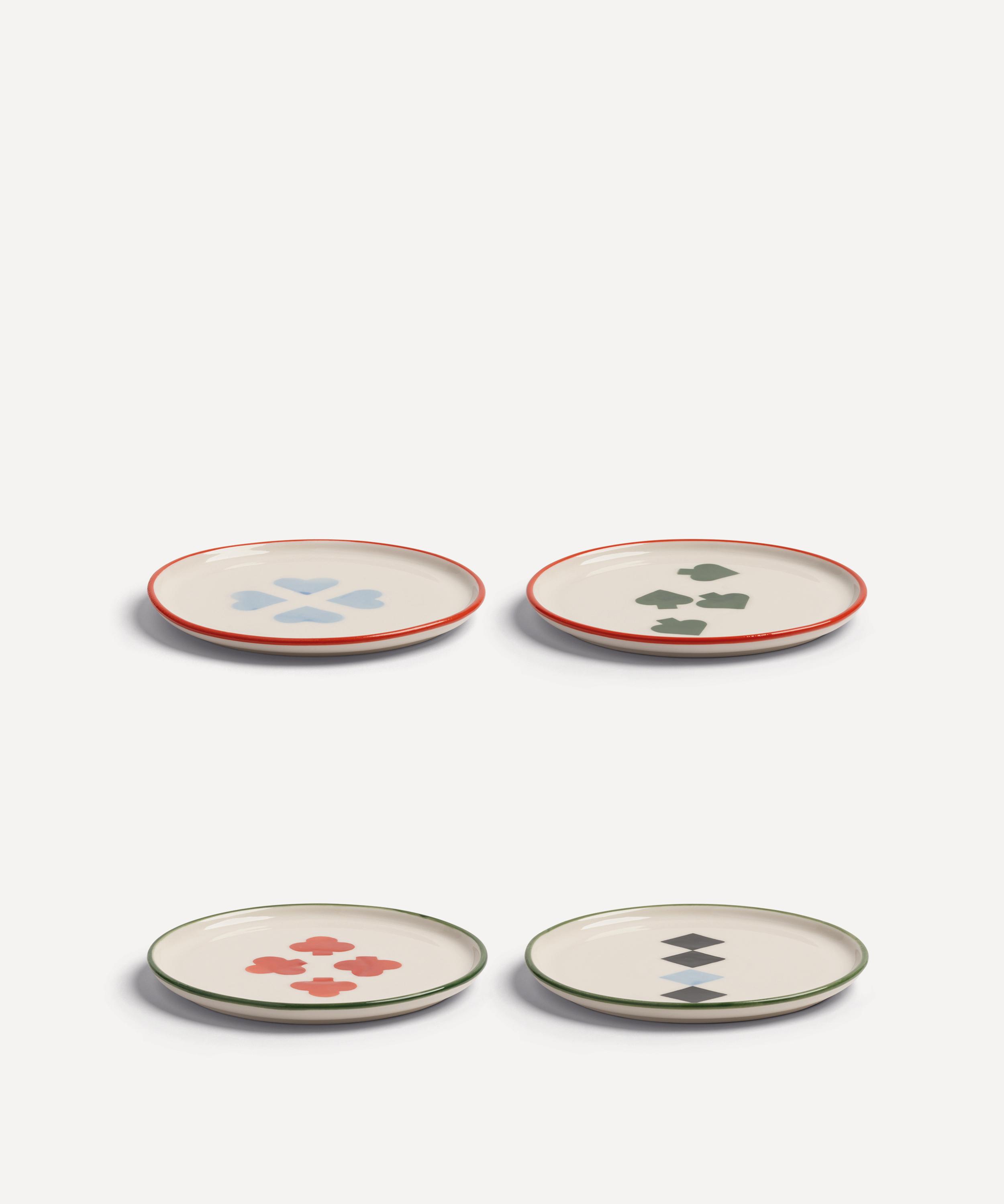 &Klevering - Deck Small Plate Set of Four image number 2