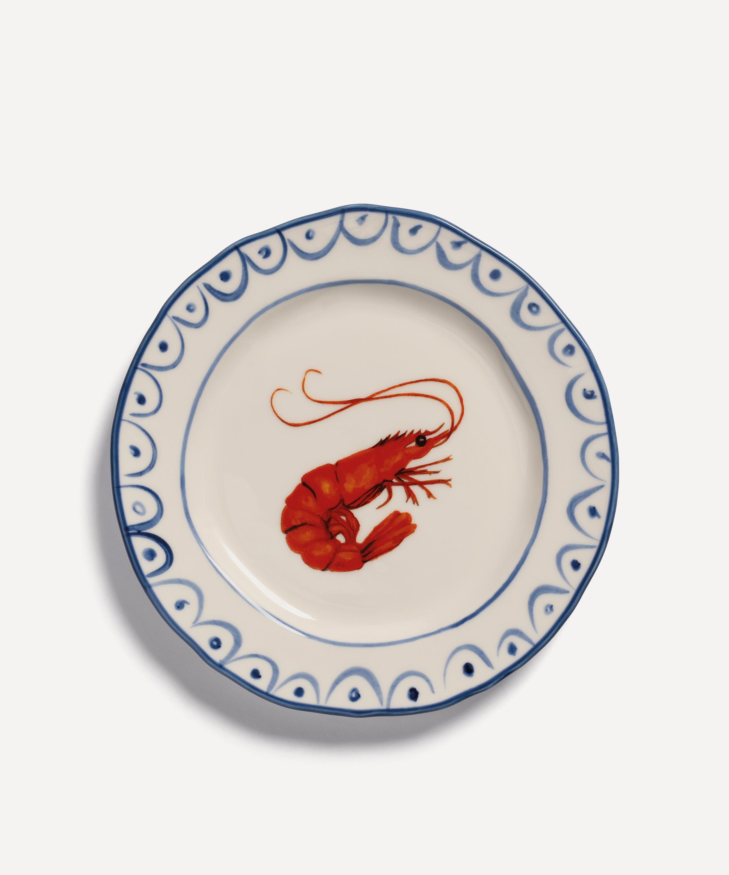 &Klevering - Sir&eacute;ne Crevette Plates Set of Two image number 3