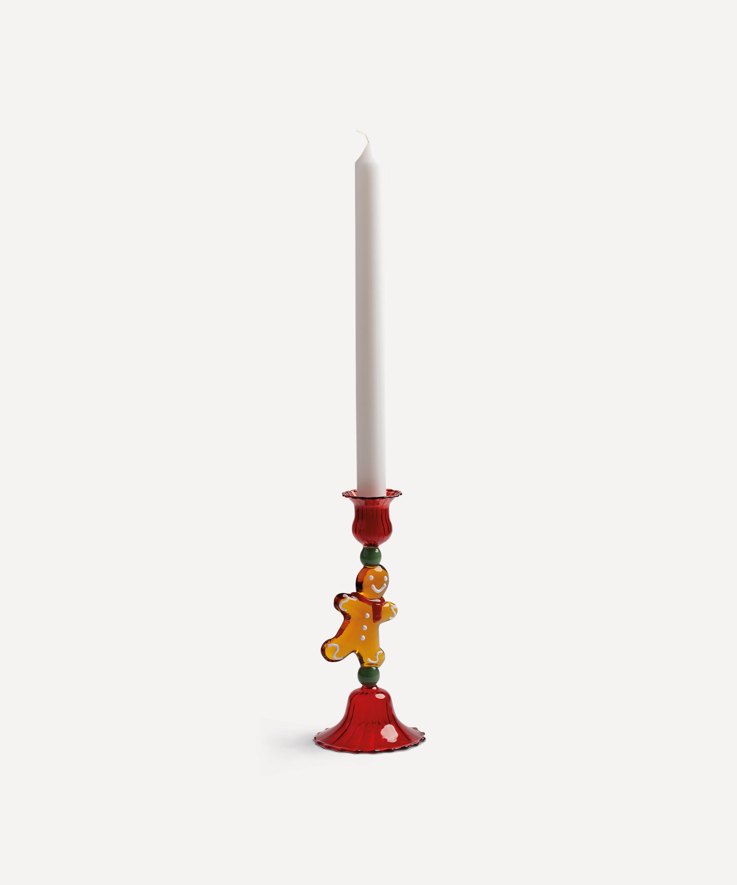 &Klevering - Gingerbread Glass Candleholder image number 1