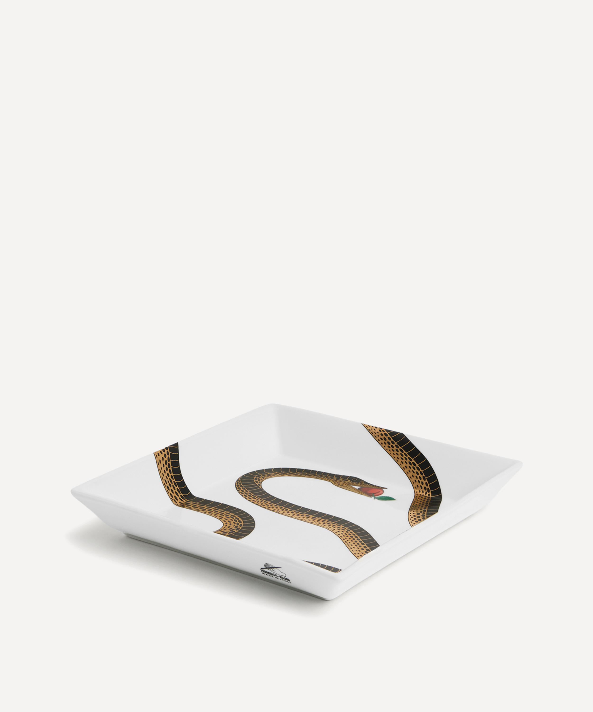 Fornasetti - Vide-Poche Peccato Square Tray image number 1