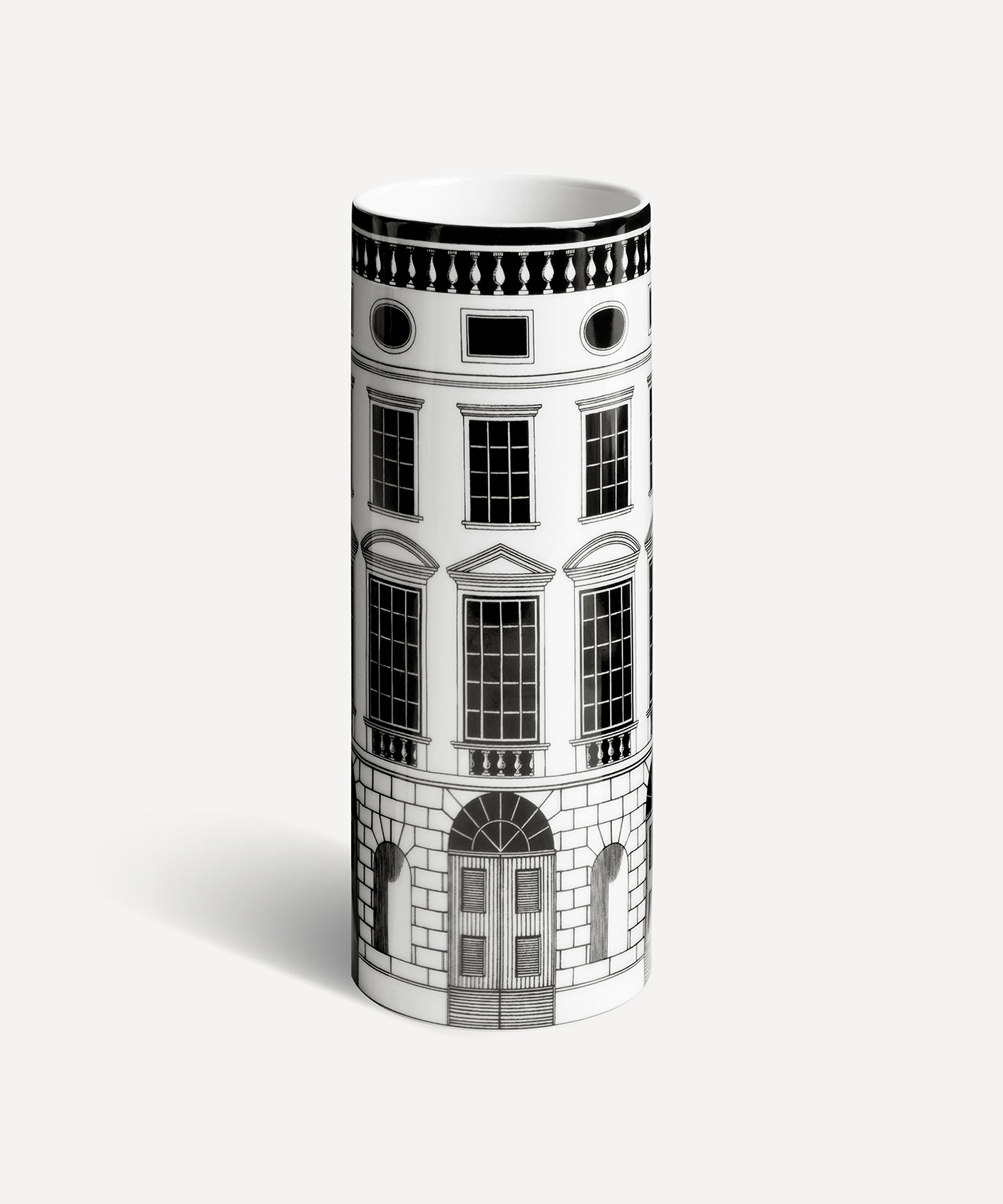 Fornasetti - Architettura Small Cylindrical Vase