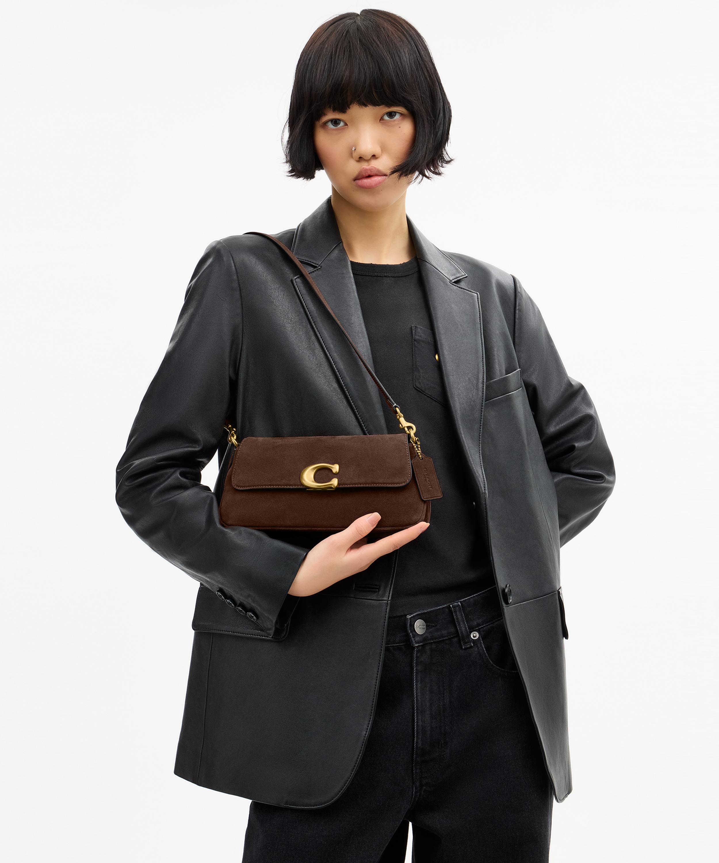Coach - Jet Suede Shoulder Bag image number 1