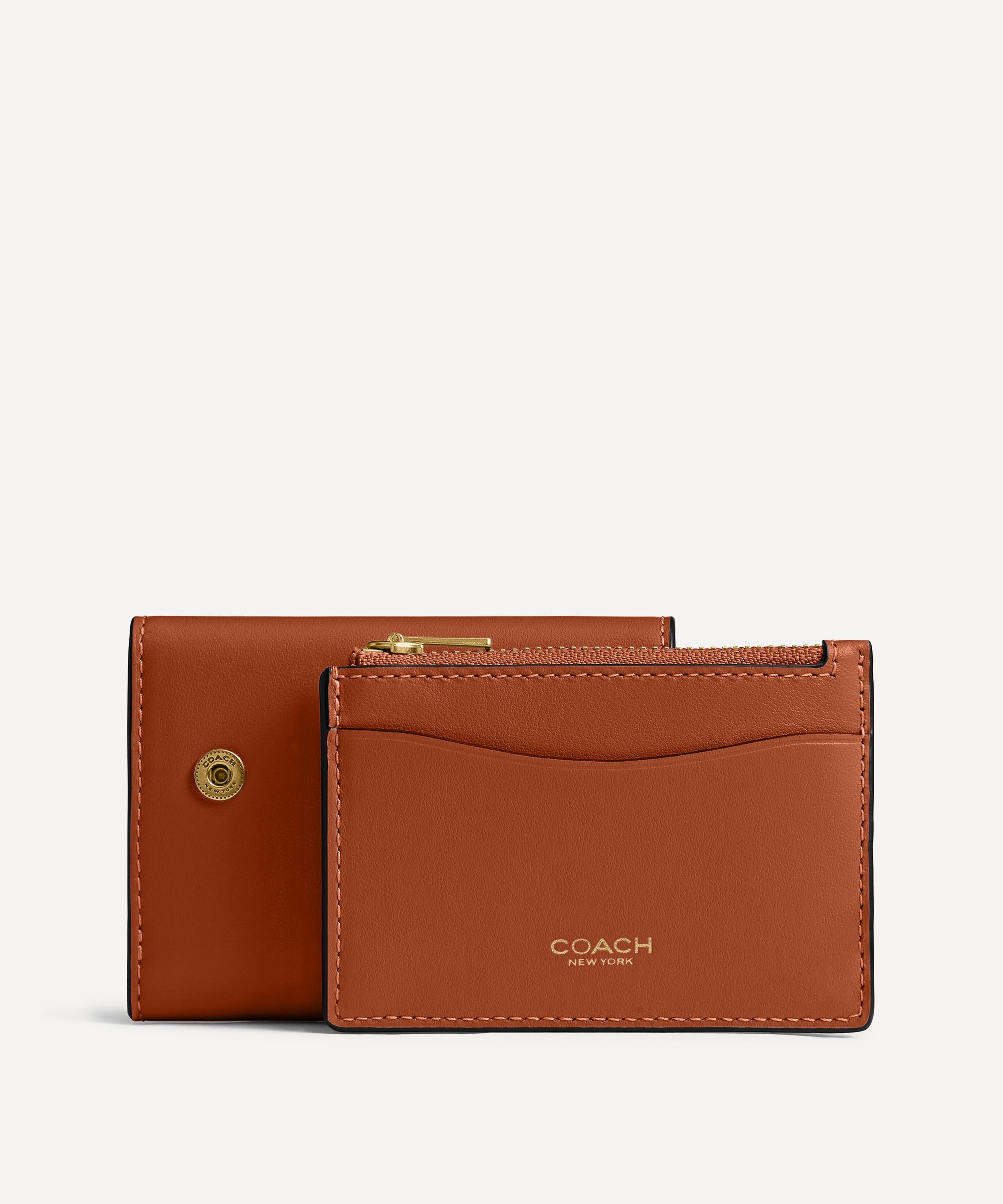 Coach - Essential Leather Card Holder Wallet image number 1