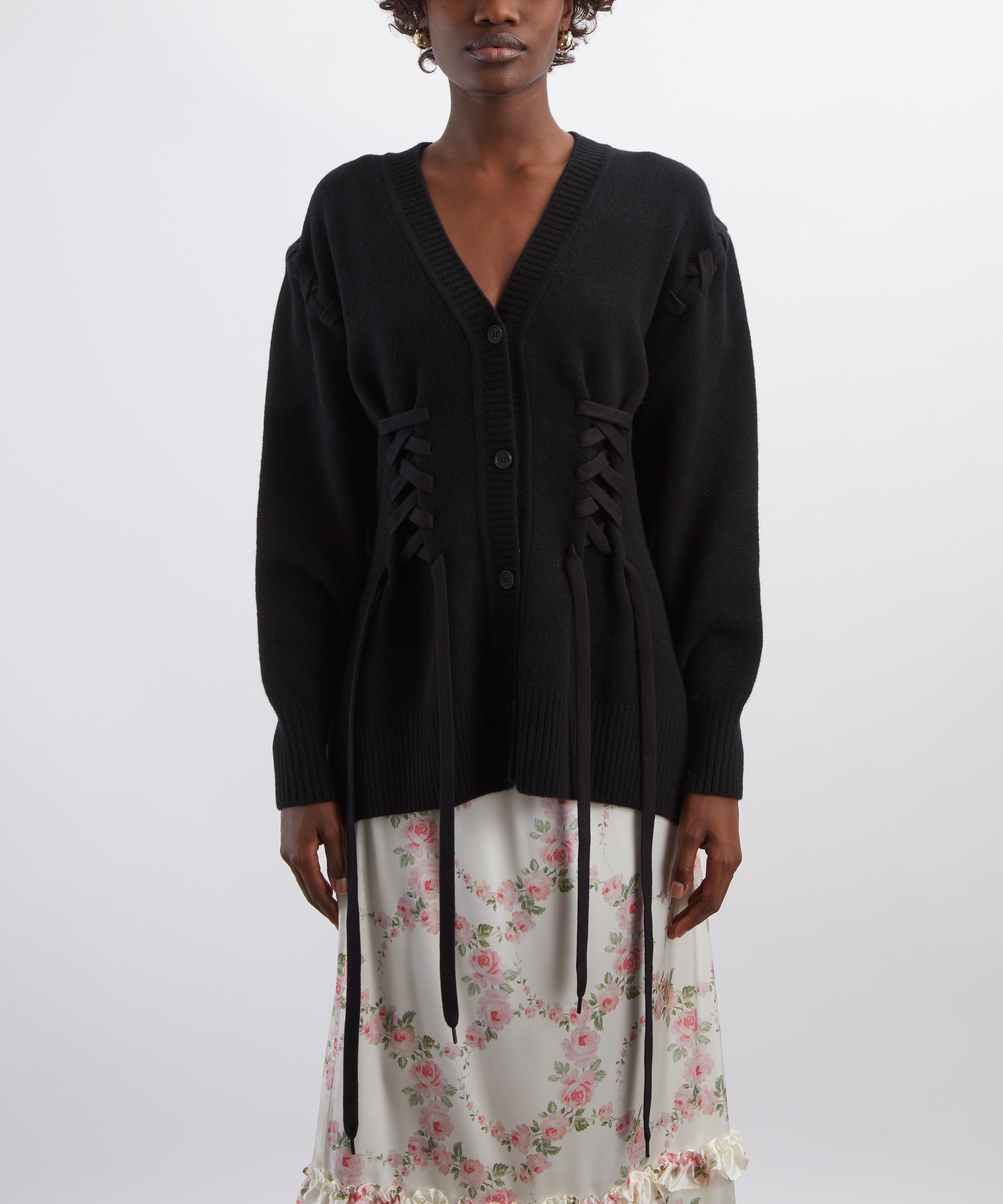 Simone Rocha - Merino Corseted Cardigan image number 2