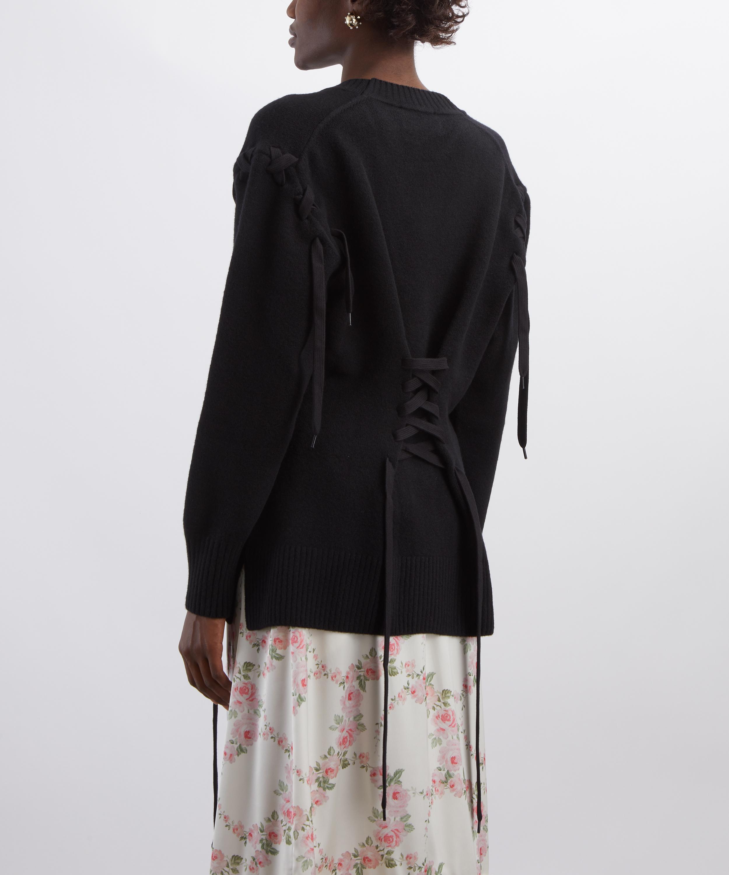 Simone Rocha - Merino Corseted Cardigan image number 3