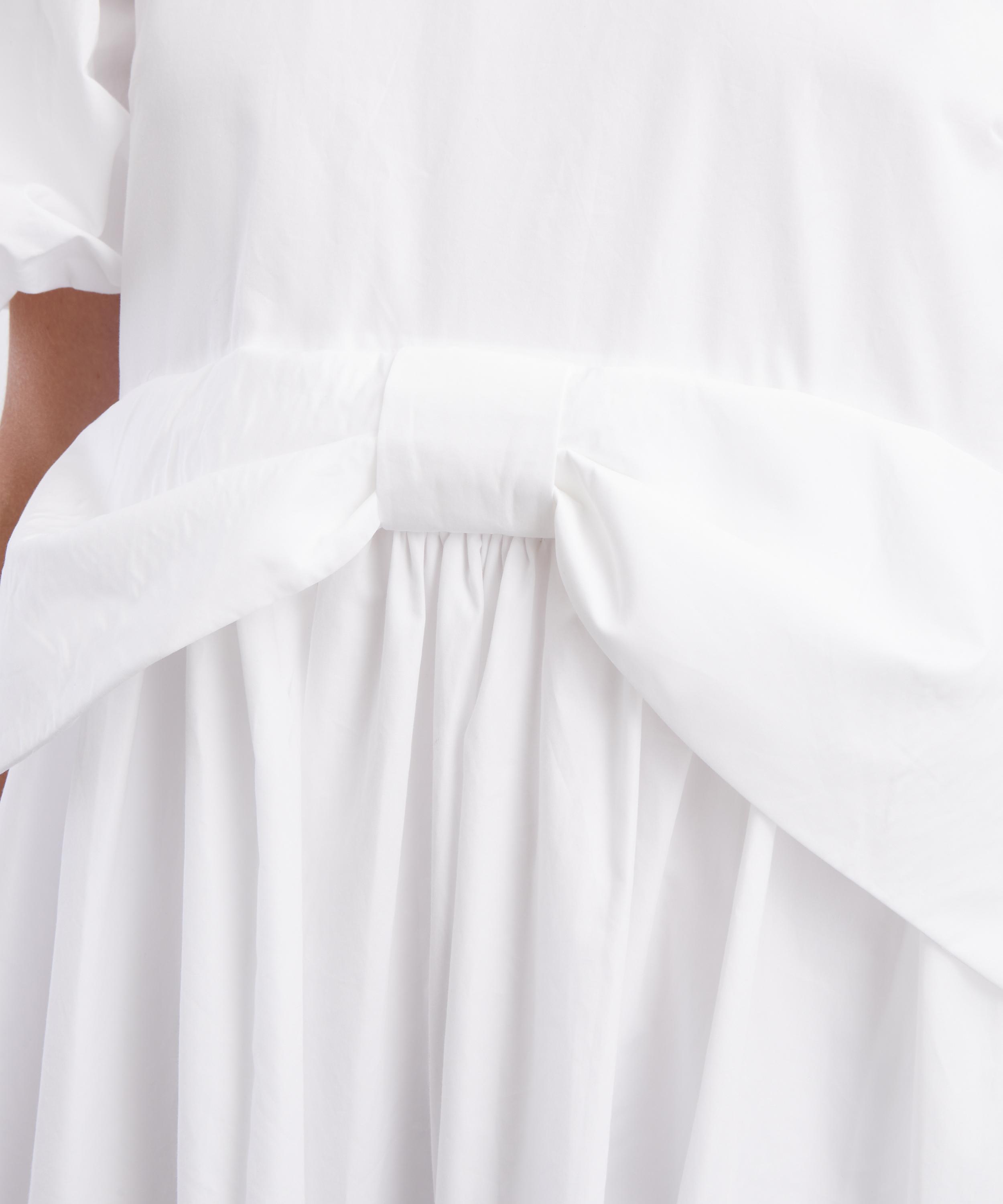 Simone Rocha - Puff Sleeve Bow Smock Dress image number 4