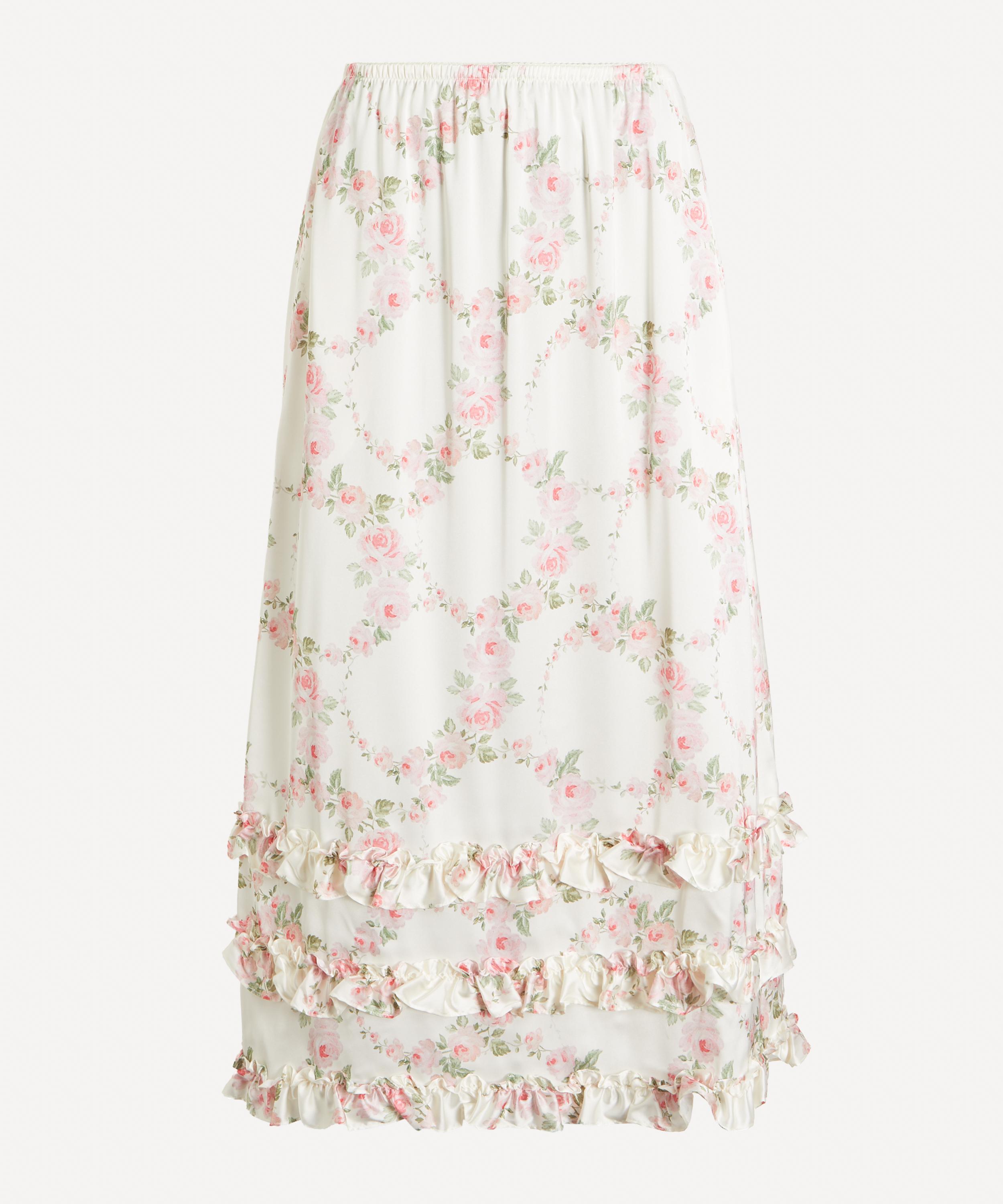 Simone Rocha - Ruffle Frill Hem Easy Skirt image number 0