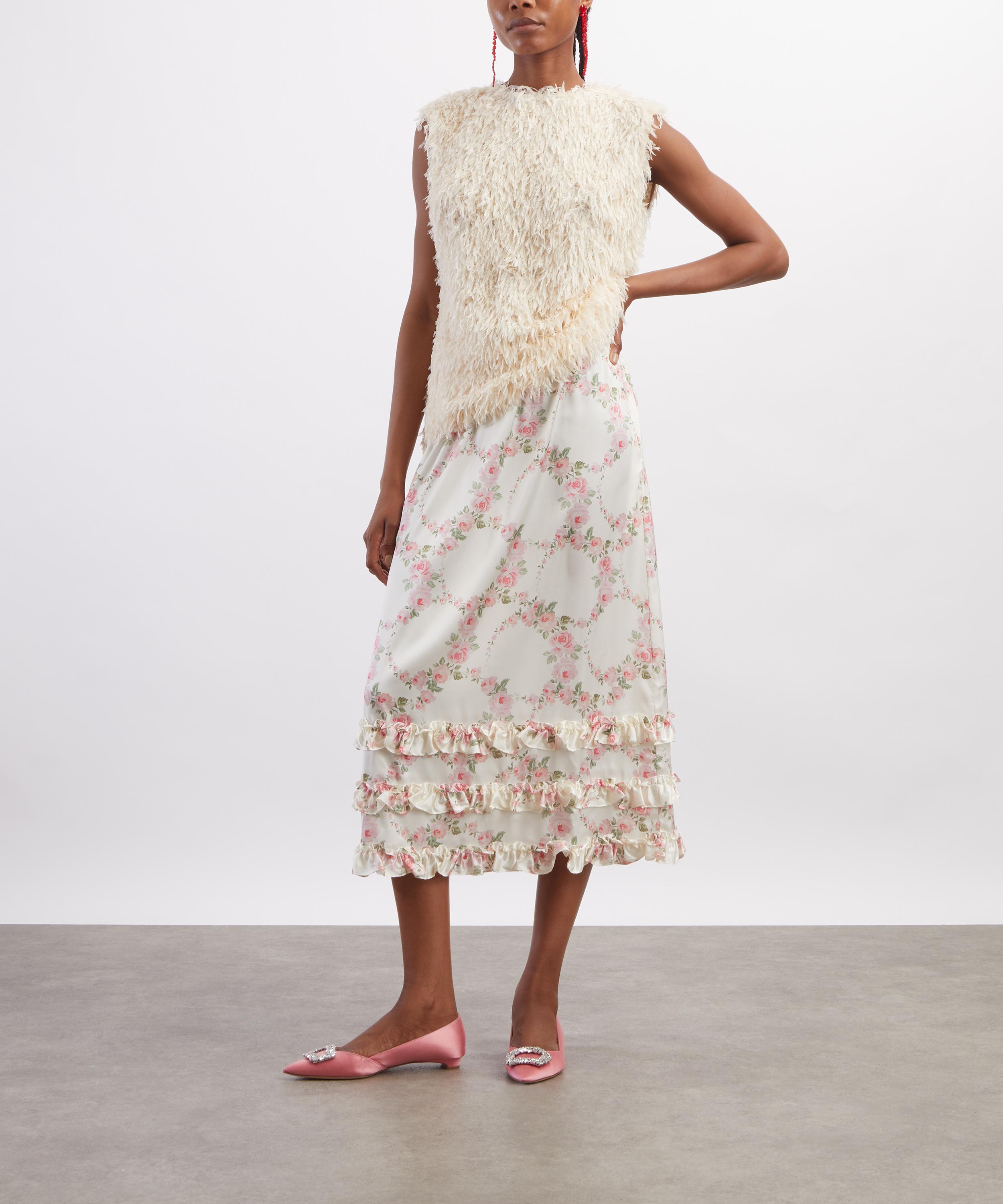 Simone Rocha - Ruffle Frill Hem Easy Skirt image number 1