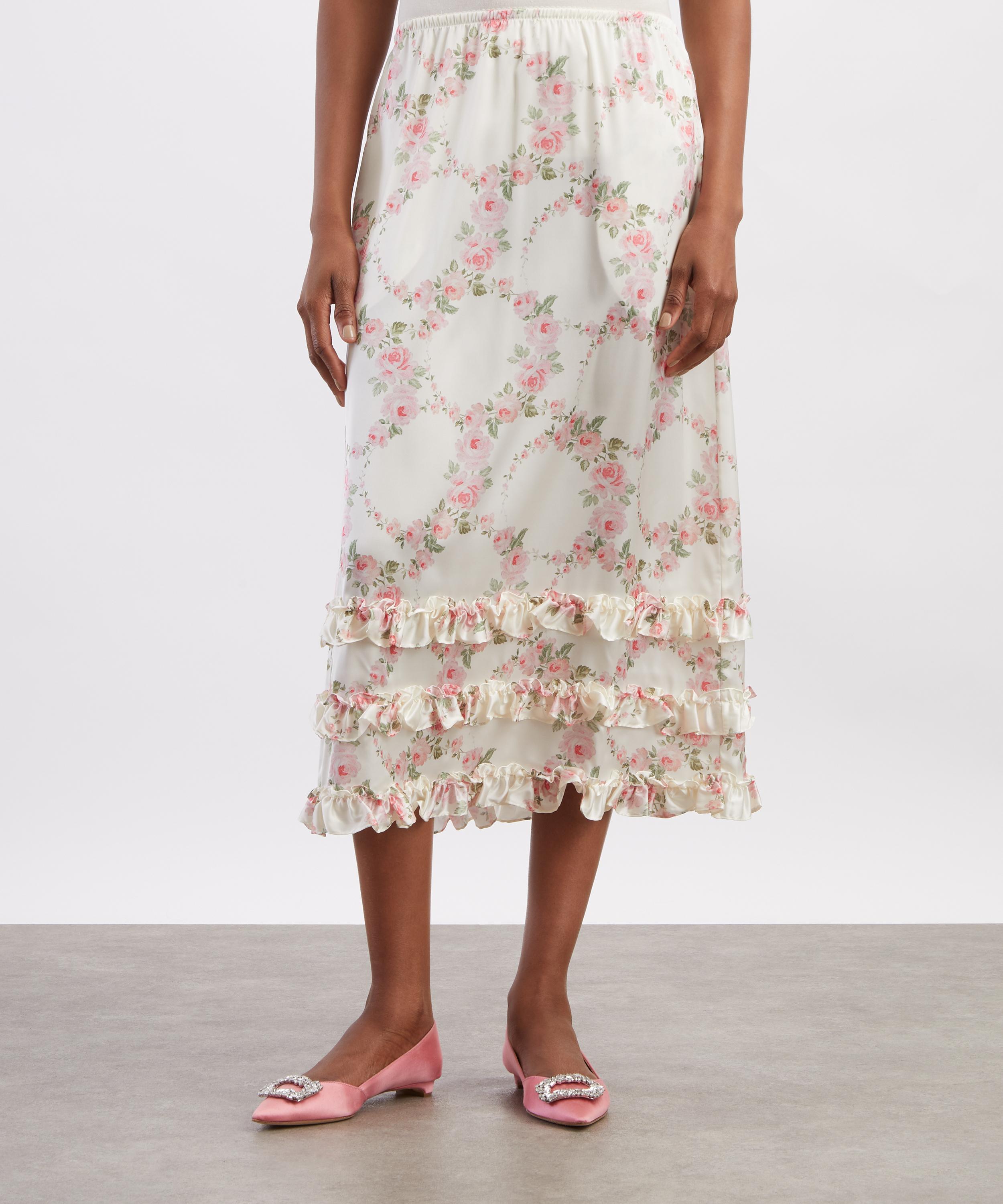 Simone Rocha - Ruffle Frill Hem Easy Skirt image number 2
