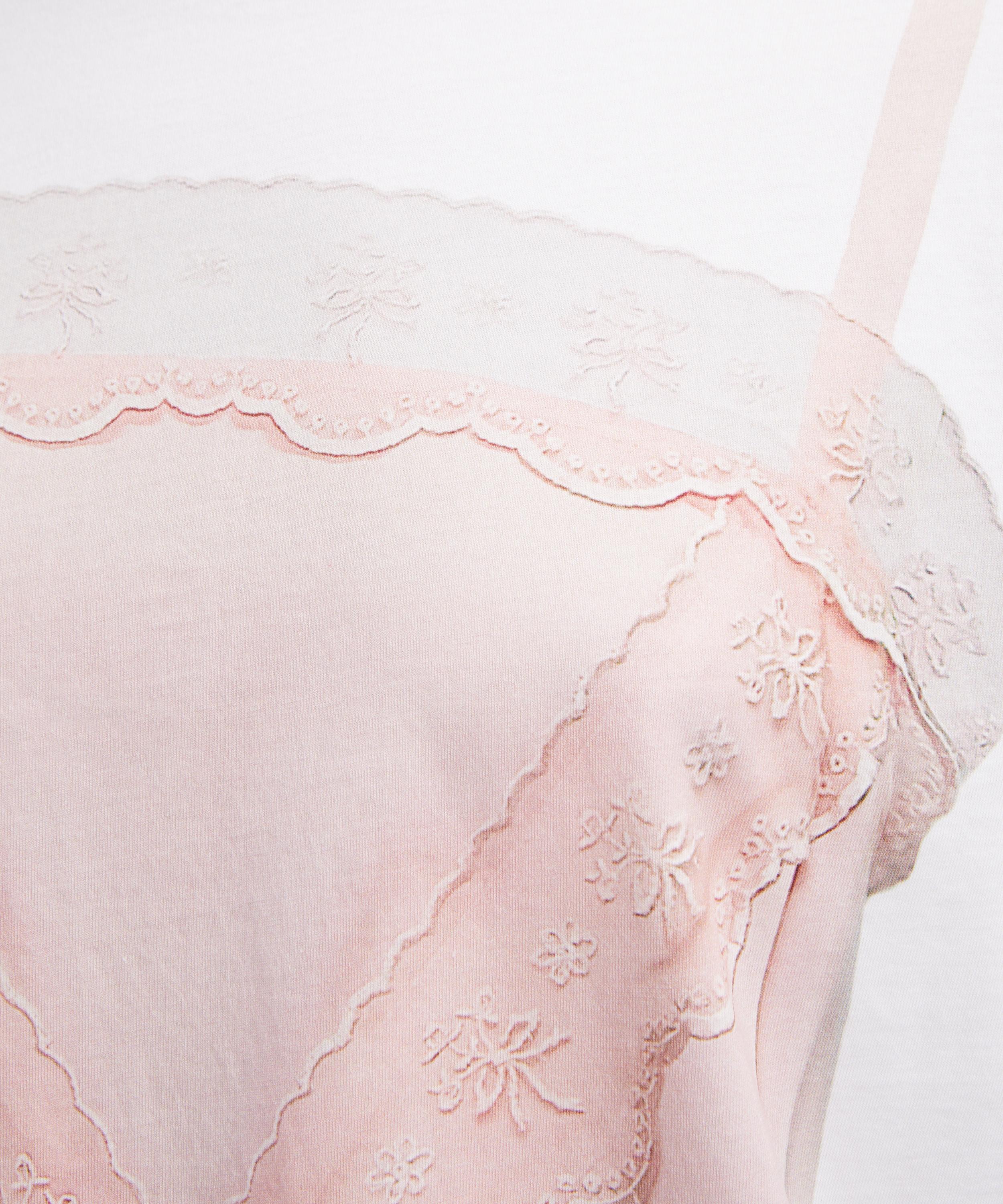 Simone Rocha - T-shirt Trompe L'oeil Print image number 4