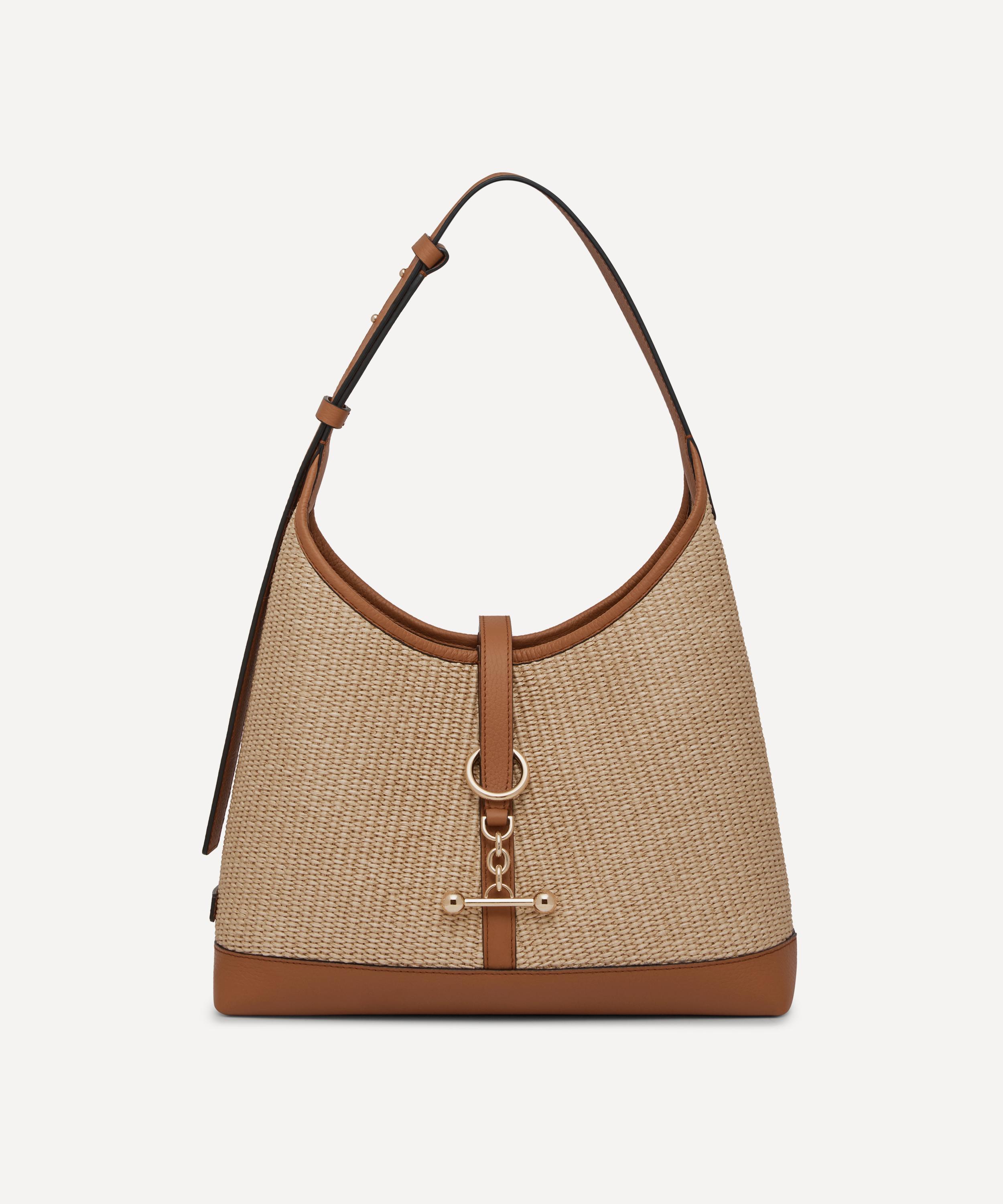 Strathberry - Kite Hobo Raffia Shoulder Bag