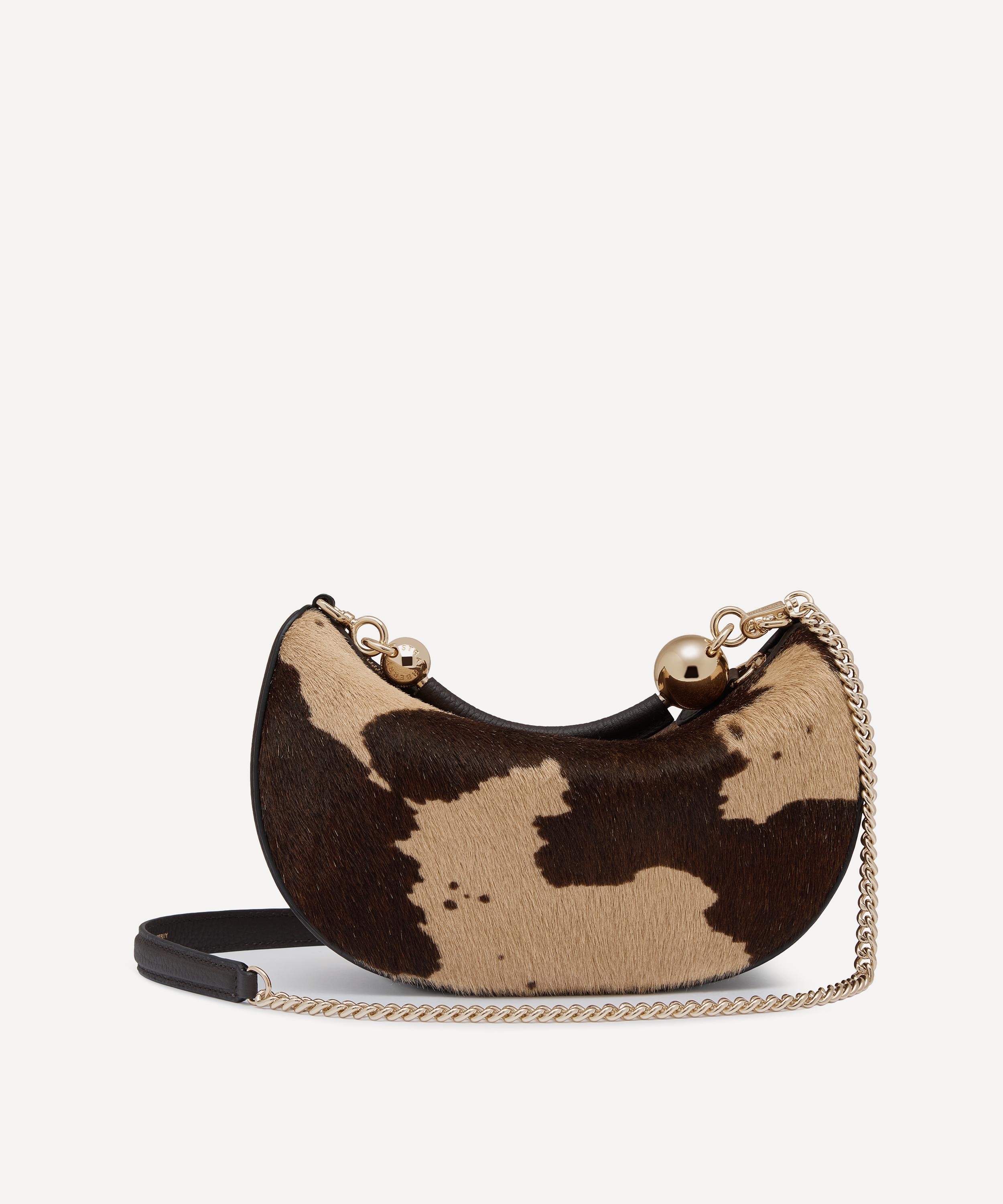Strathberry - Crescent Moon Mini Spot Print Top Handle Bag image number 4