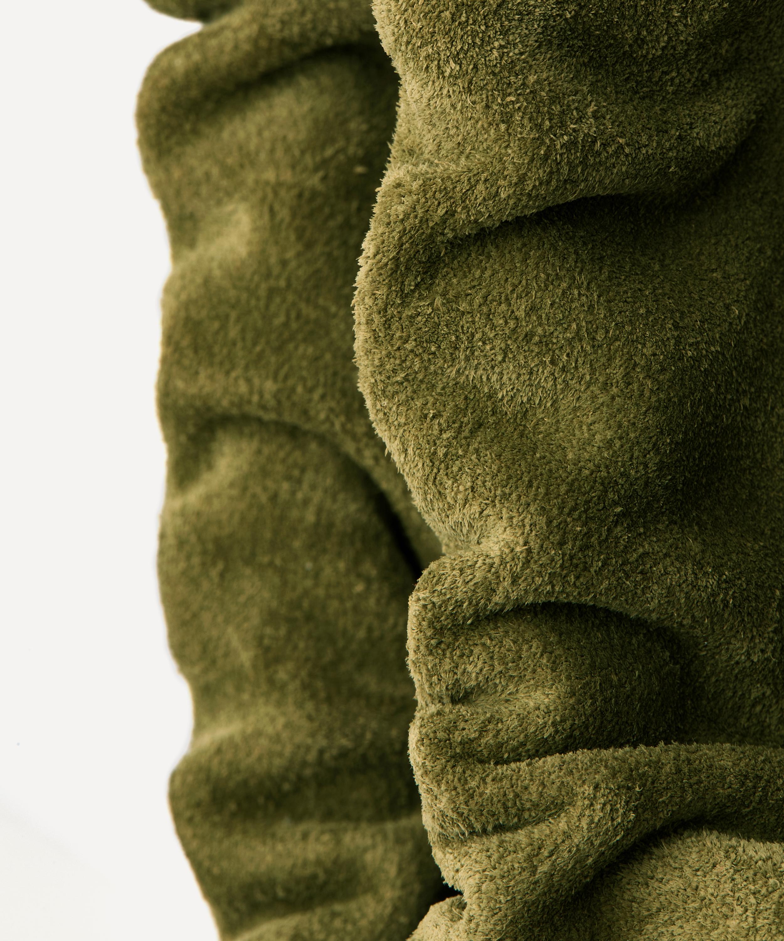 Strathberry - Charlotte Lime Suede Drawstring Bag image number 6