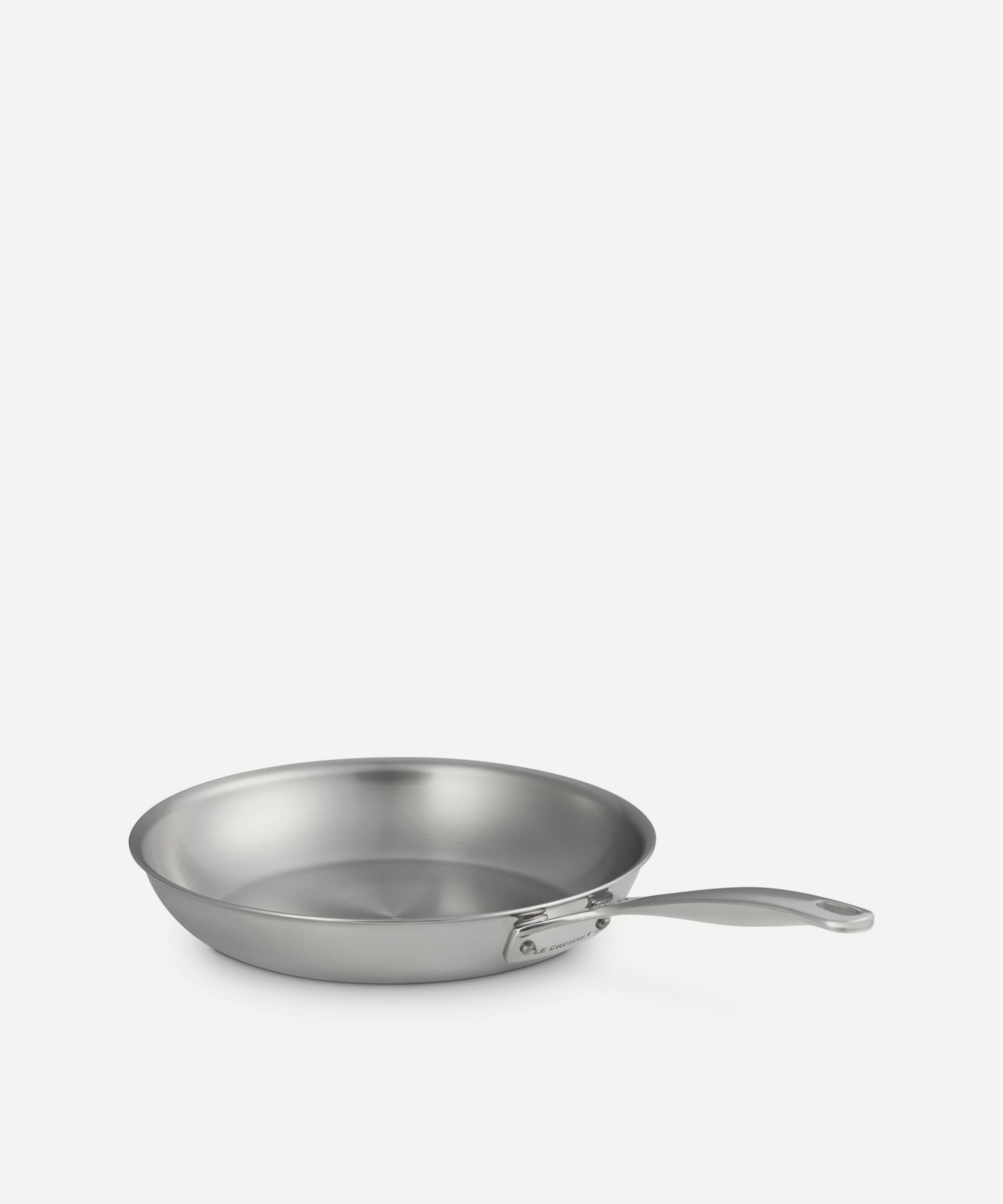 Le Creuset - Signature Stainless Steel Uncoated Shallow 26cm Frying Pan image number 1