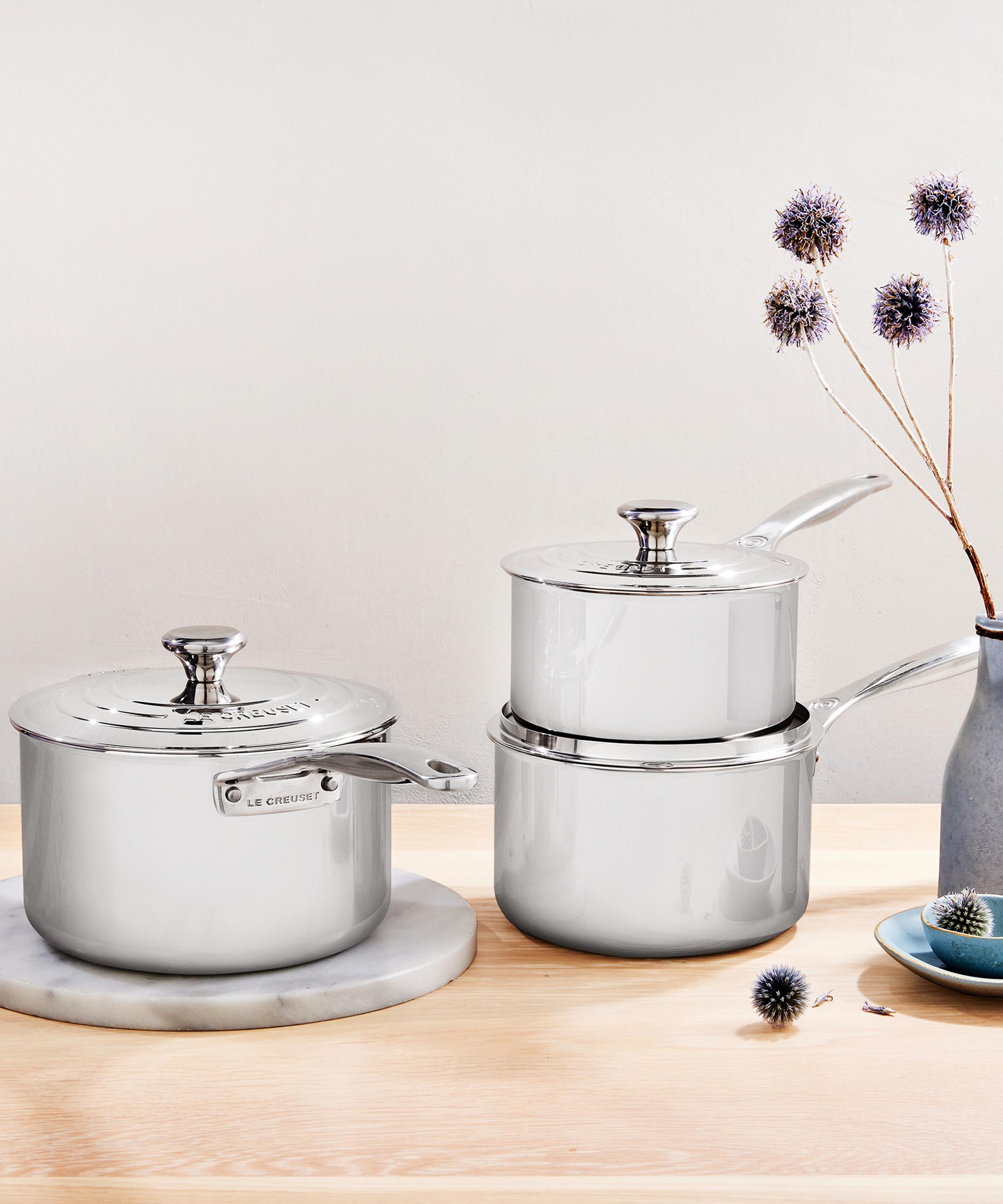 Le Creuset - Signature Stainless Steel 16cm Saucepan with Lid image number 6