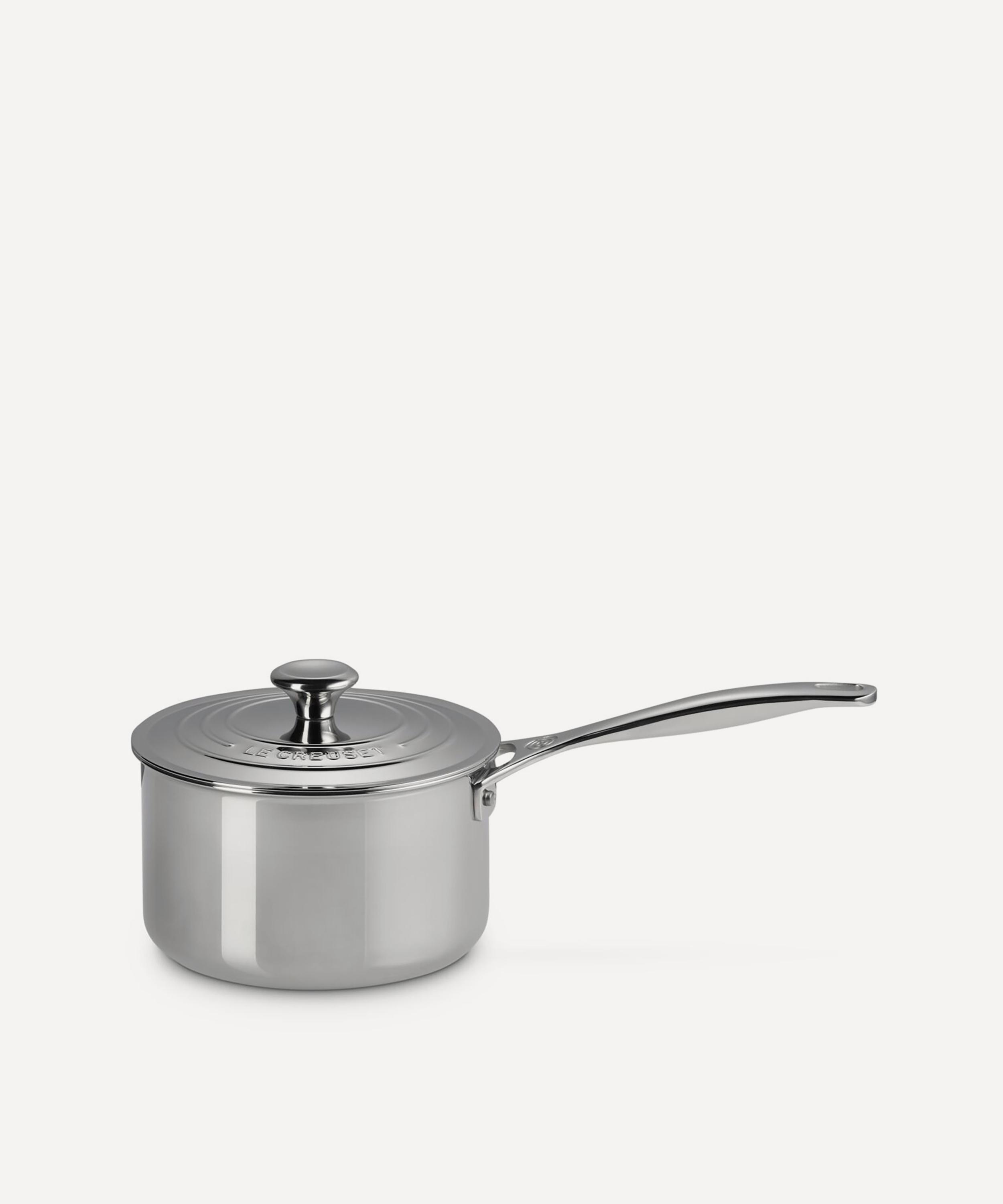 Le Creuset - Signature Stainless Steel 18cm Saucepan with Lid image number 0