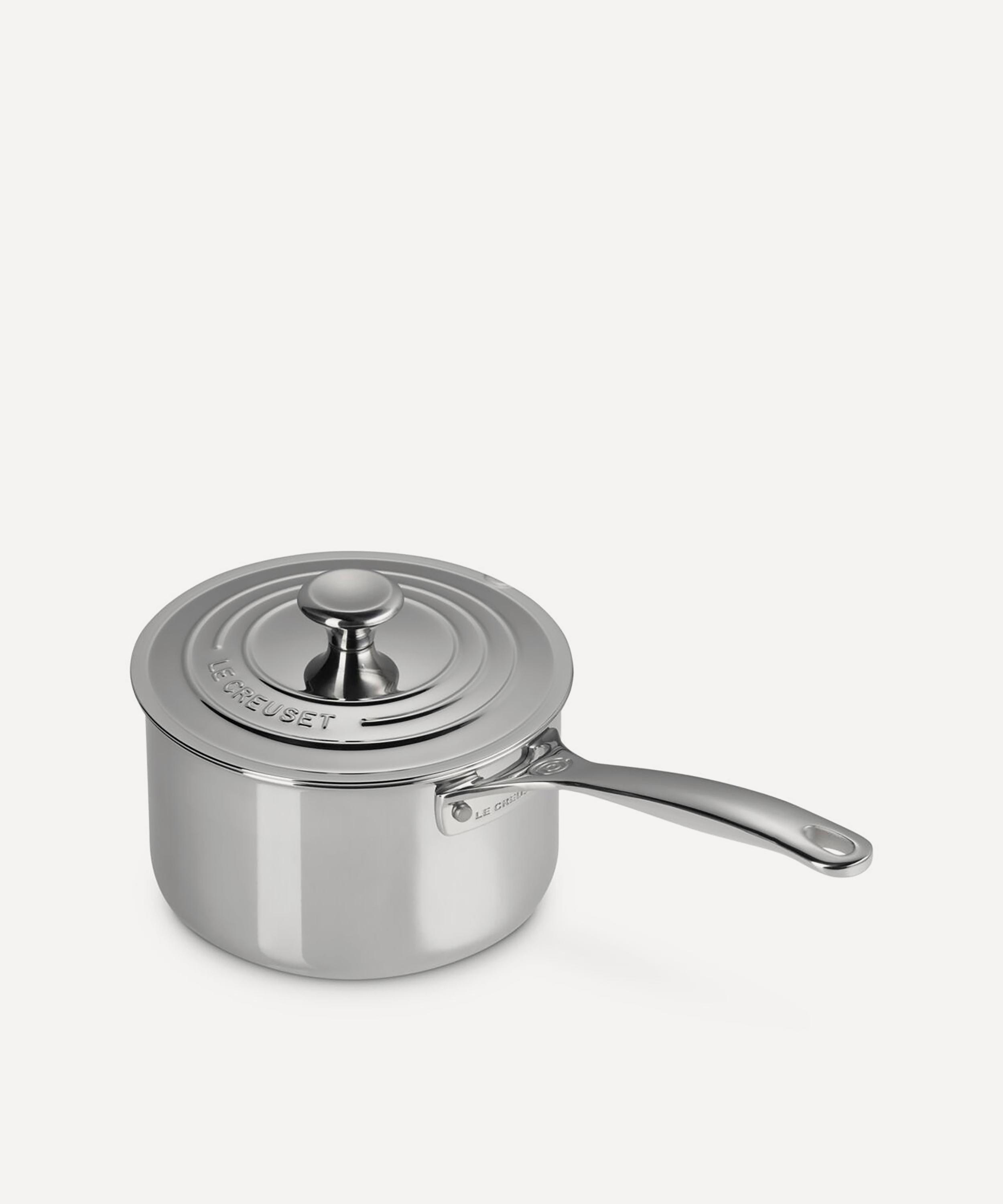 Le Creuset - Signature Stainless Steel 18cm Saucepan with Lid image number 3